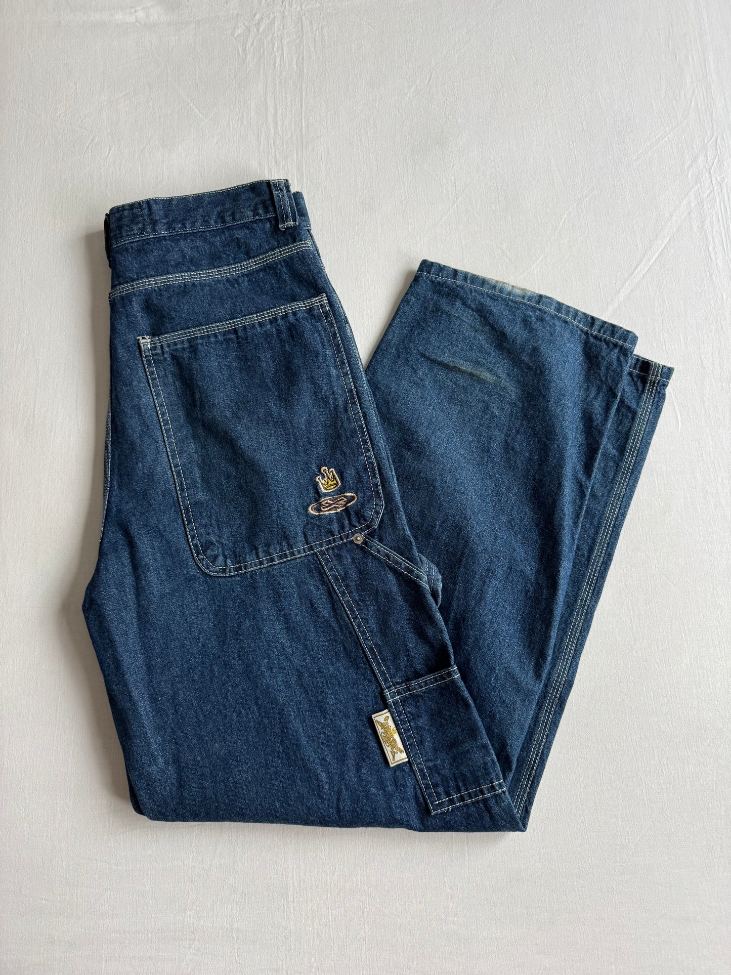 👖 Jeans Y2K Baggy Carpenter – XS Bărbați
