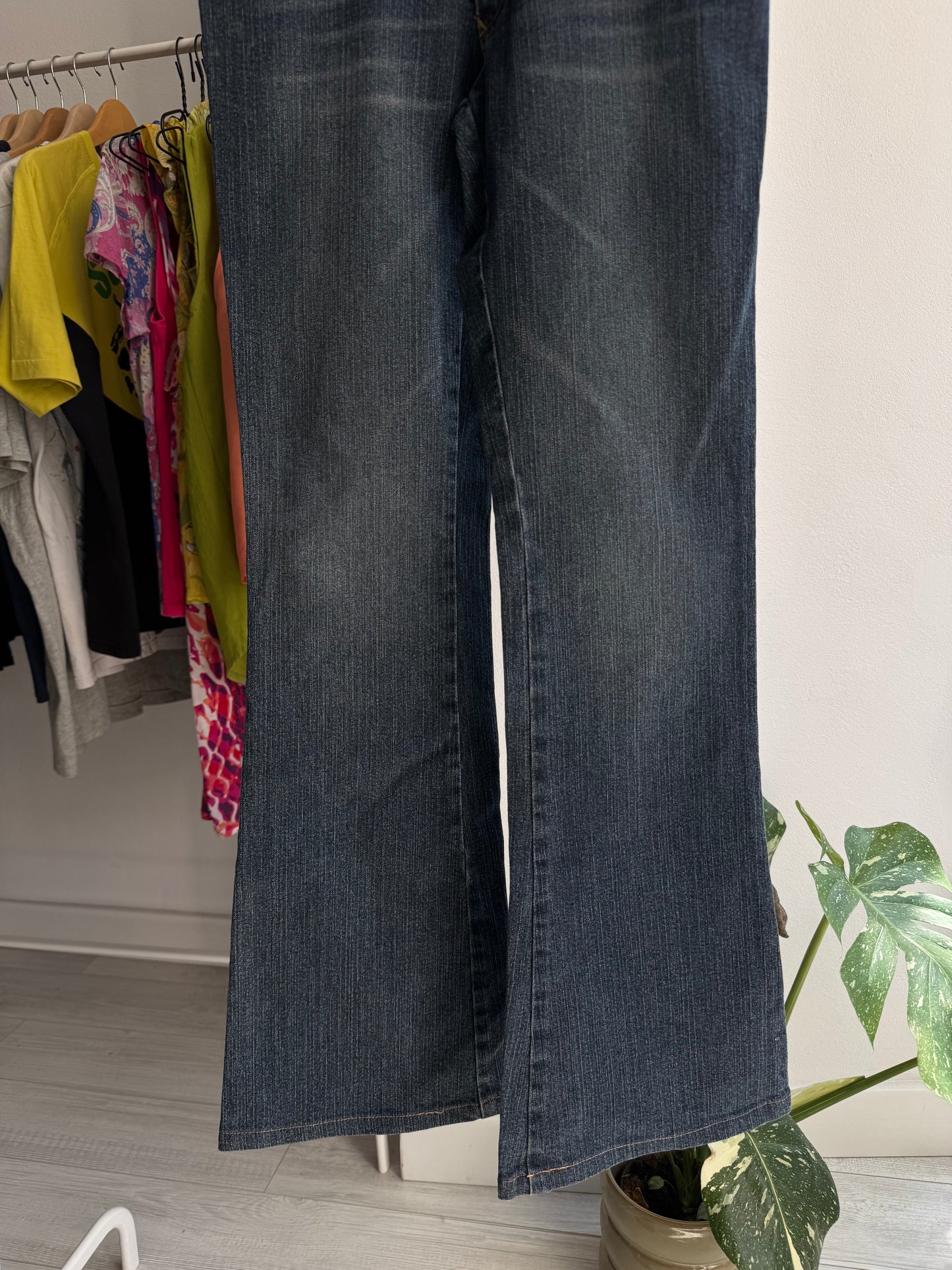 👖 Blugi Y2K Bootcut – IT 40 / EU 36 Damă (XS/S)