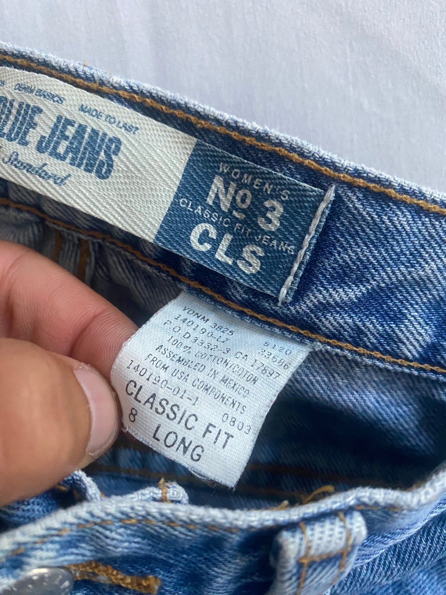 90’s GAP Washed & Paint Splattered Denim Jeans – US 8 Women’s