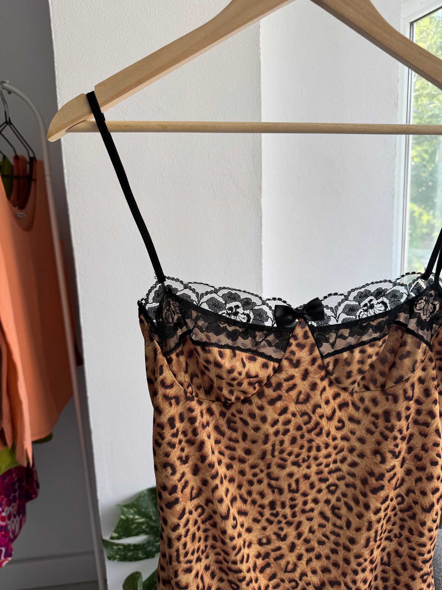 🐆 Cami Top Animal Print Y2K | Made in Italy – M/L Damă