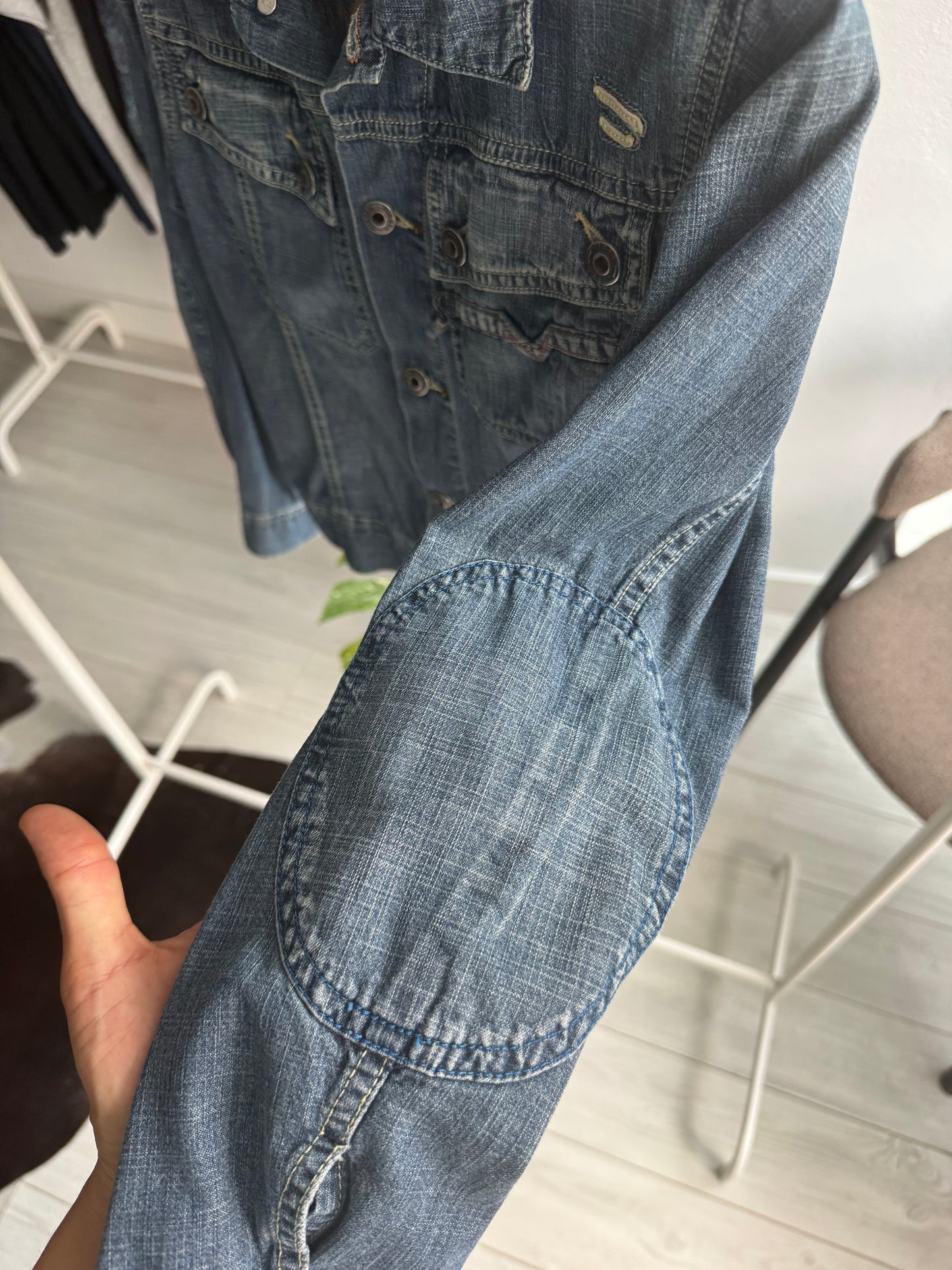 ⛽️ Jachetă Denim Diesel Y2K Vintage – M Damă