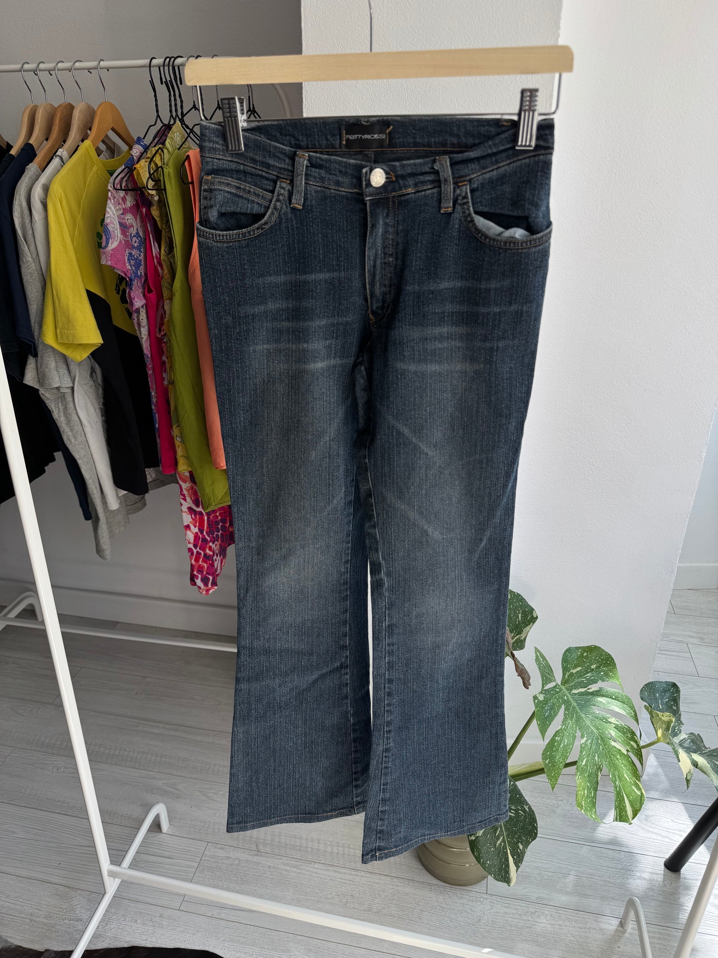 👖 Blugi Y2K Bootcut – IT 40 / EU 36 Damă (XS/S)