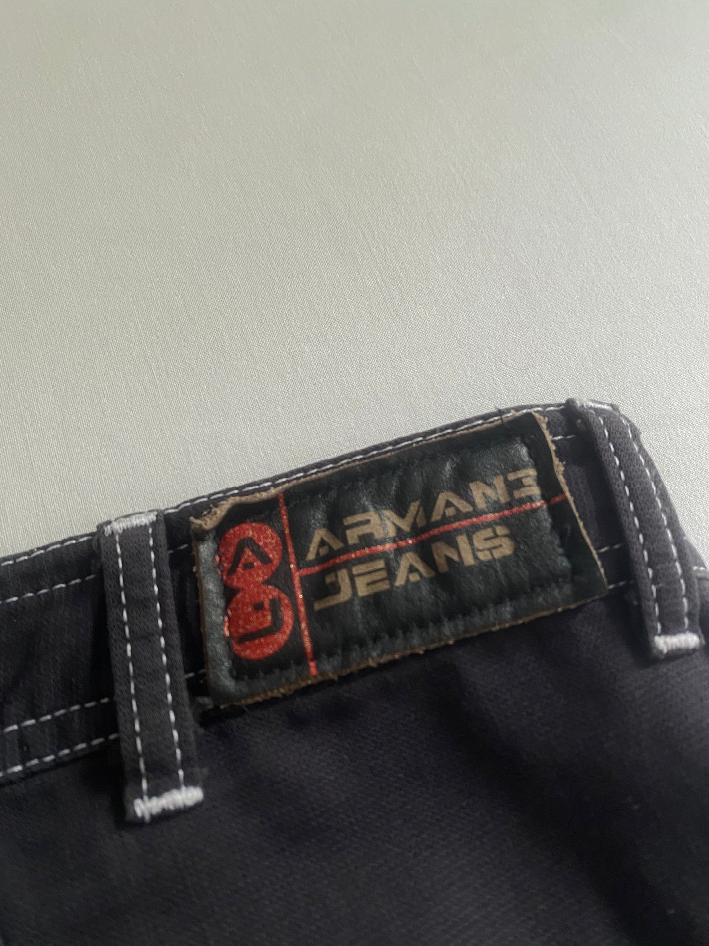 Y2K Armani Jeans Baggy Cargo Pants – US 31 🖤🪖