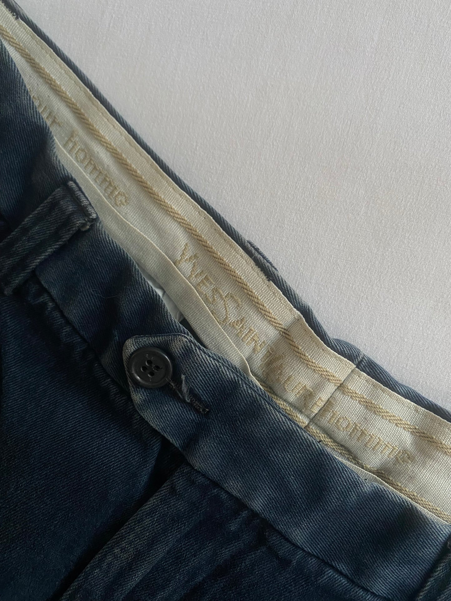 🧵 Vintage Yves Saint Laurent pantaloni slack – mărimea 50