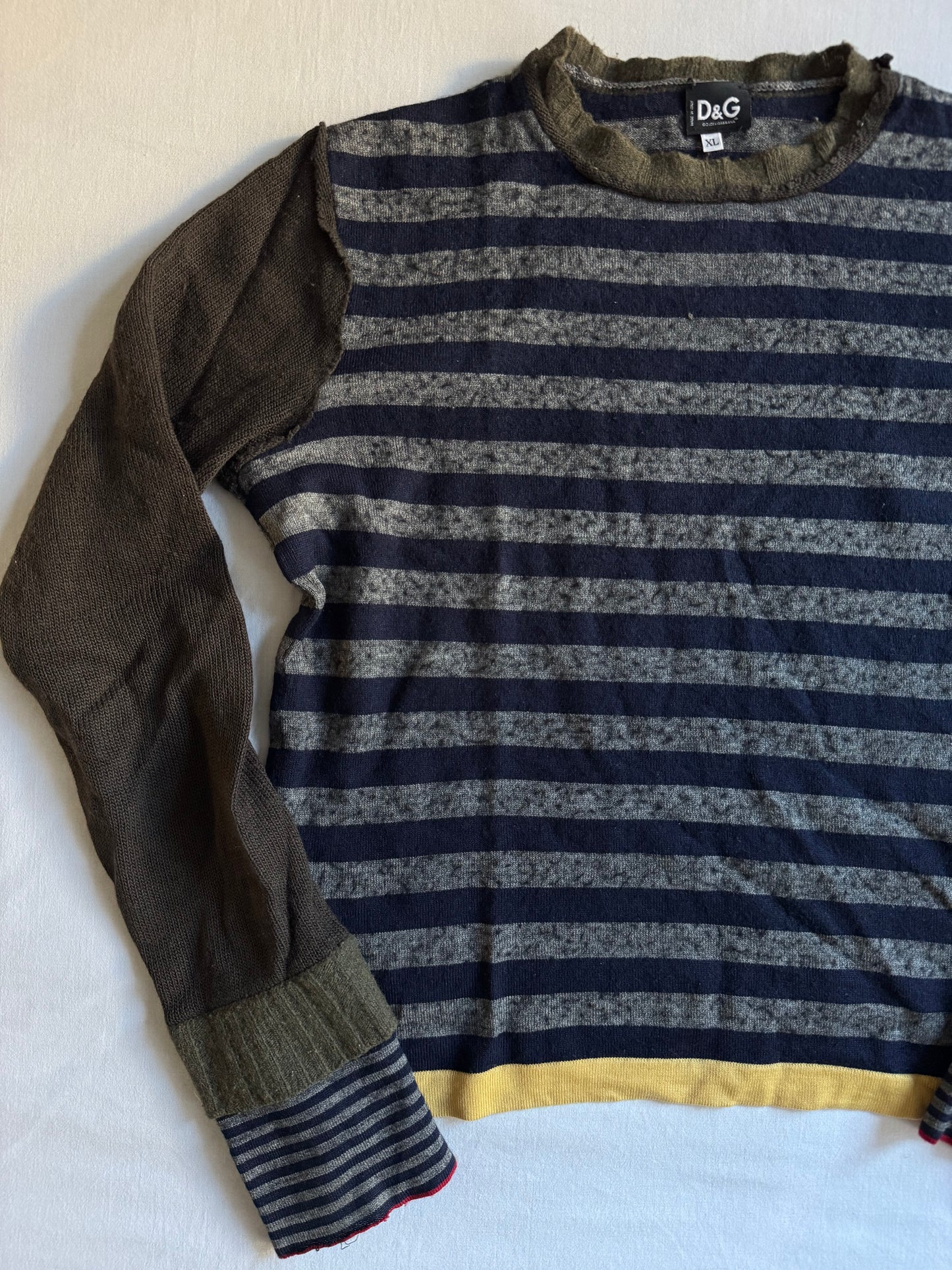 🧶 Pulover Y2K Dolce & Gabbana – Archive – Made in Italy – mărimea XL femei