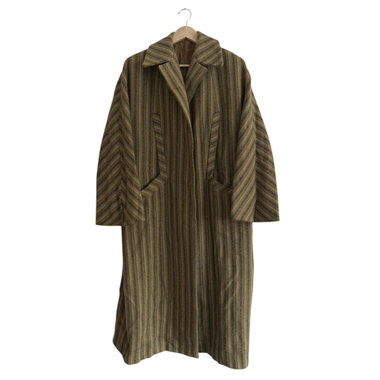 🧥 Palton Vintage Structurat din Lână cu Cordon la Spate – Damă (M/L aprox.)