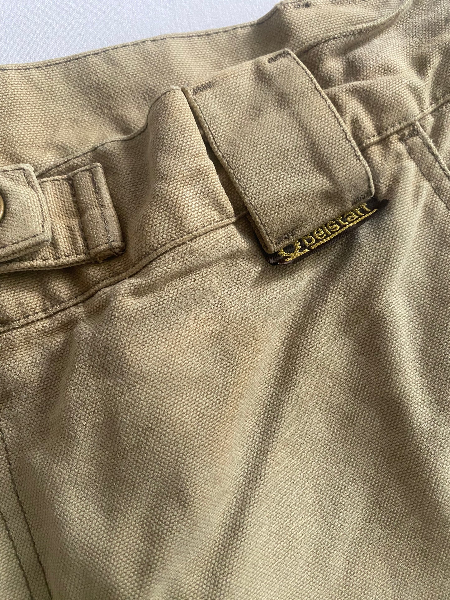 90’s Belstaff Cargo Pants – Rugged & Repaired – Made in Italy – Size 54