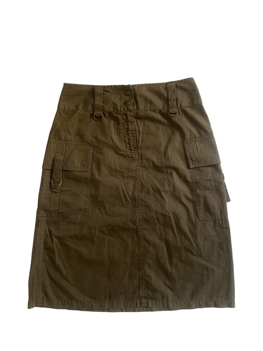 Fustă Cargo Y2K Benetton – Stil Military – Mărime XS 🫡🖤