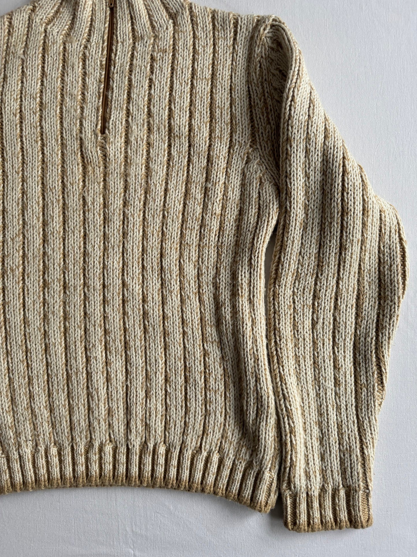 🧶 Pulover Y2K Timberland Quarter Zip din Blend Lână – XS Bărbați