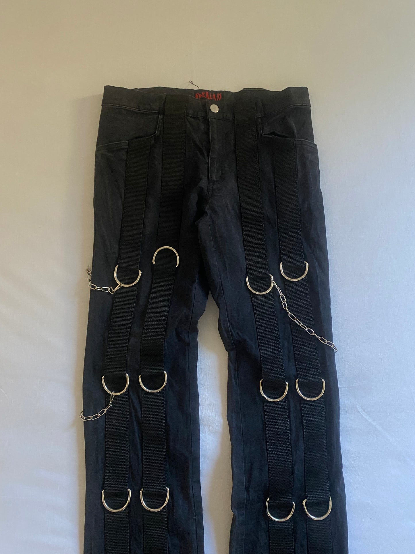 Y2K Goth Rave Pants