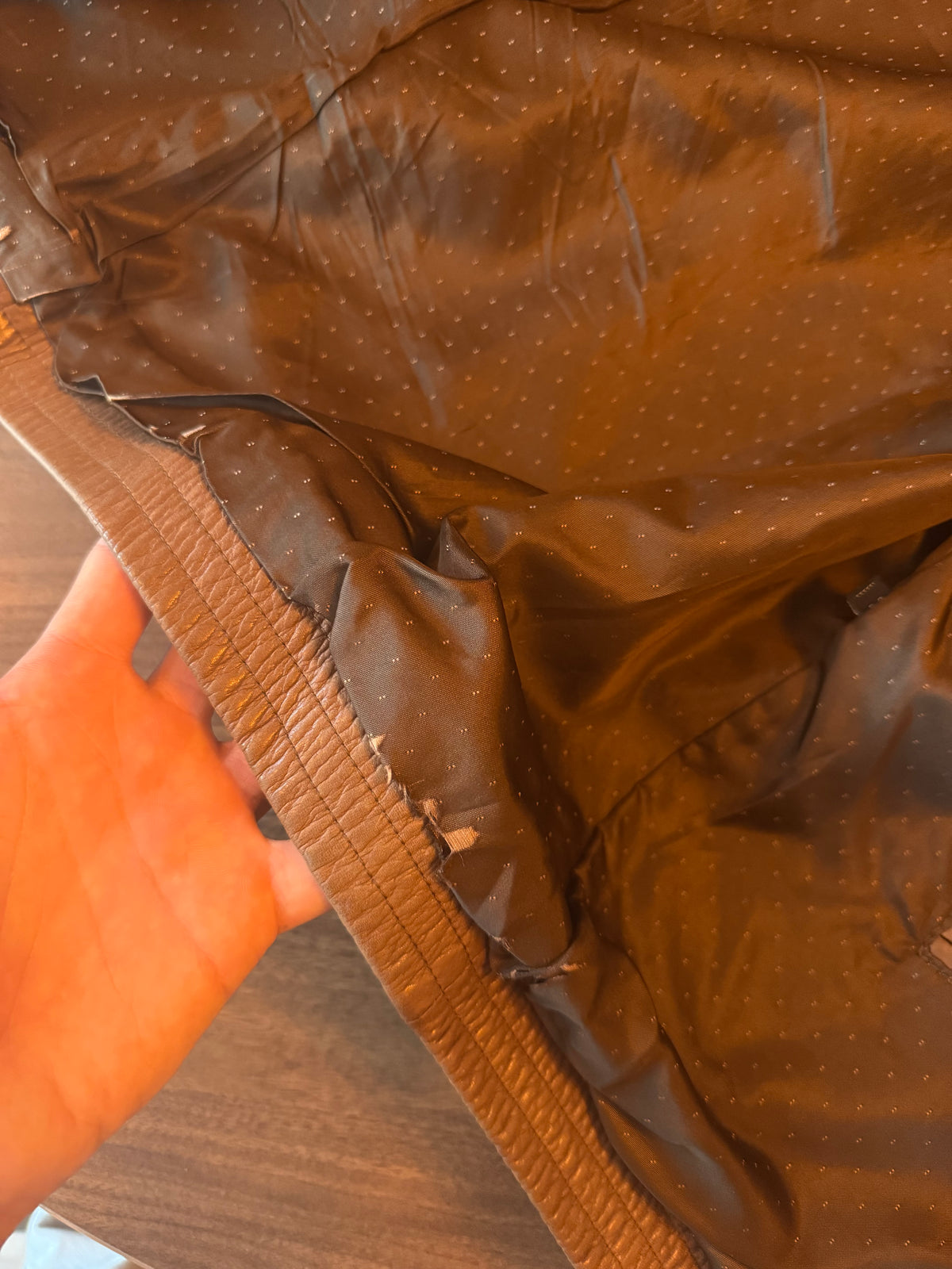 Jachetă Piele Naturală Maro Vintage Bărbați | L (50)