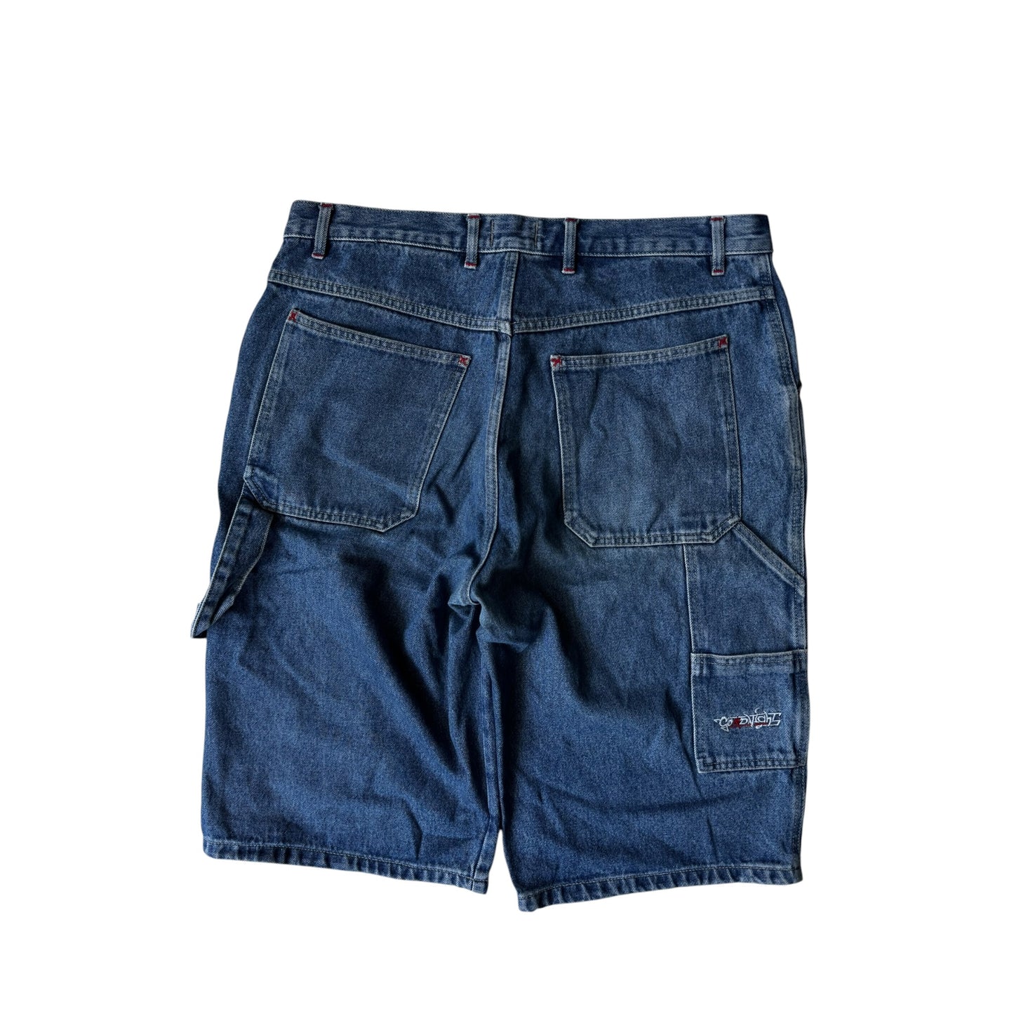 🔨 Y2K Carpenter Jorts – Vintage Denim Scurt | US 36