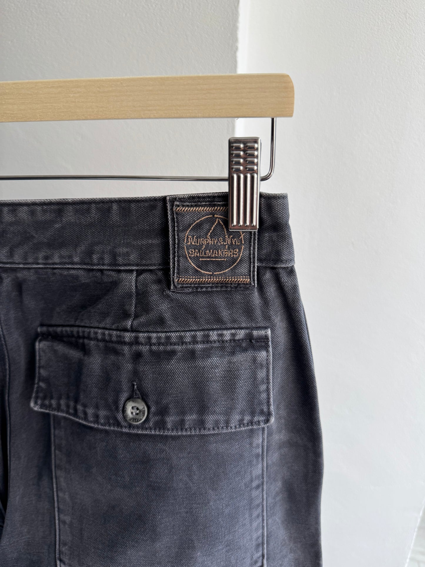 ⛵️ Pantaloni Vintage Murphy&Nye Canvas Fatigue – W31 Bărbați