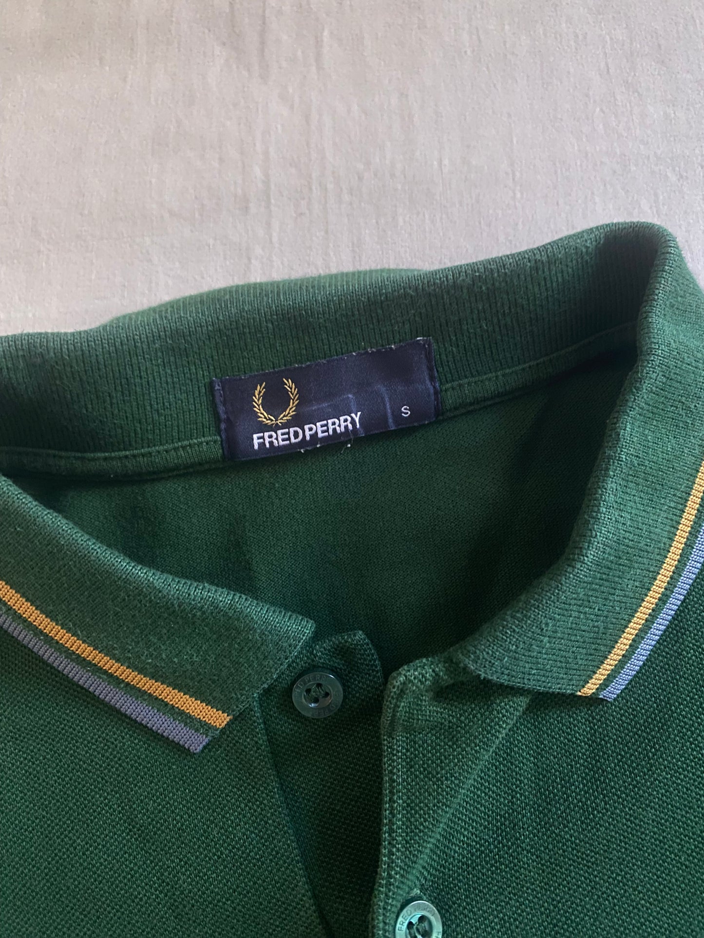 Fred Perry Dark Green Polo Shirt