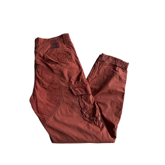 ⛵️ Pantaloni Murphy & Nye Brick Orange Utility – Mărime US 32