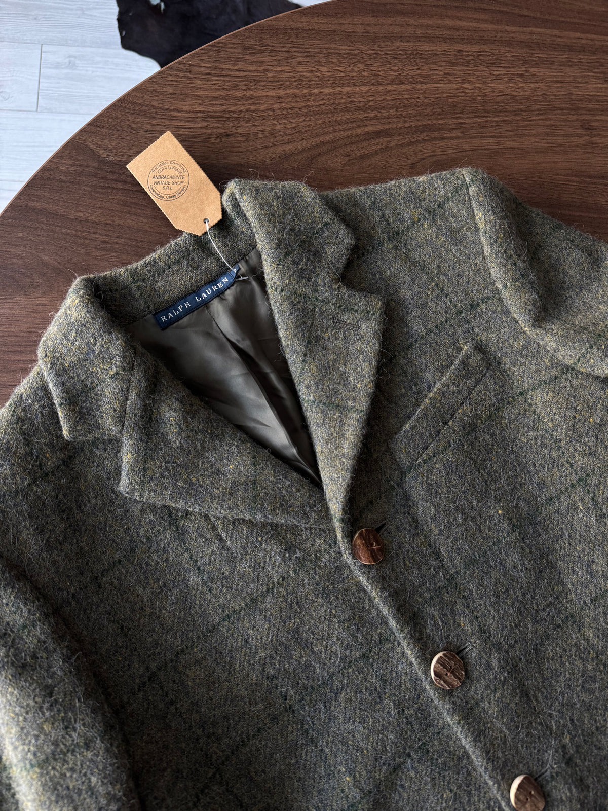 Blazer Vintage Ralph Lauren Tweed | M Damă