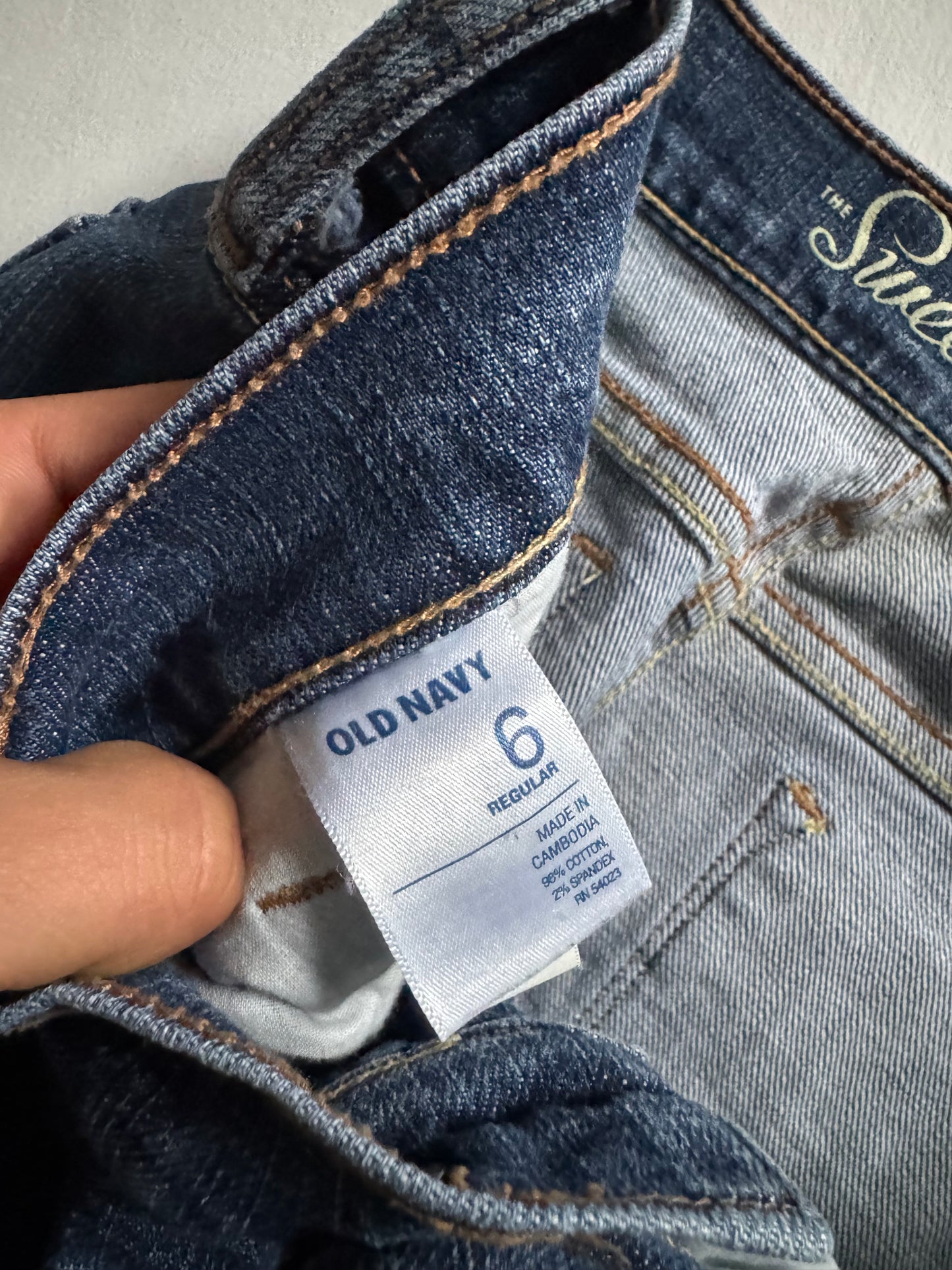 👖 Jeans Old Navy „Sweetheart” – Y2K – Bootcut – US 6 / EU 36