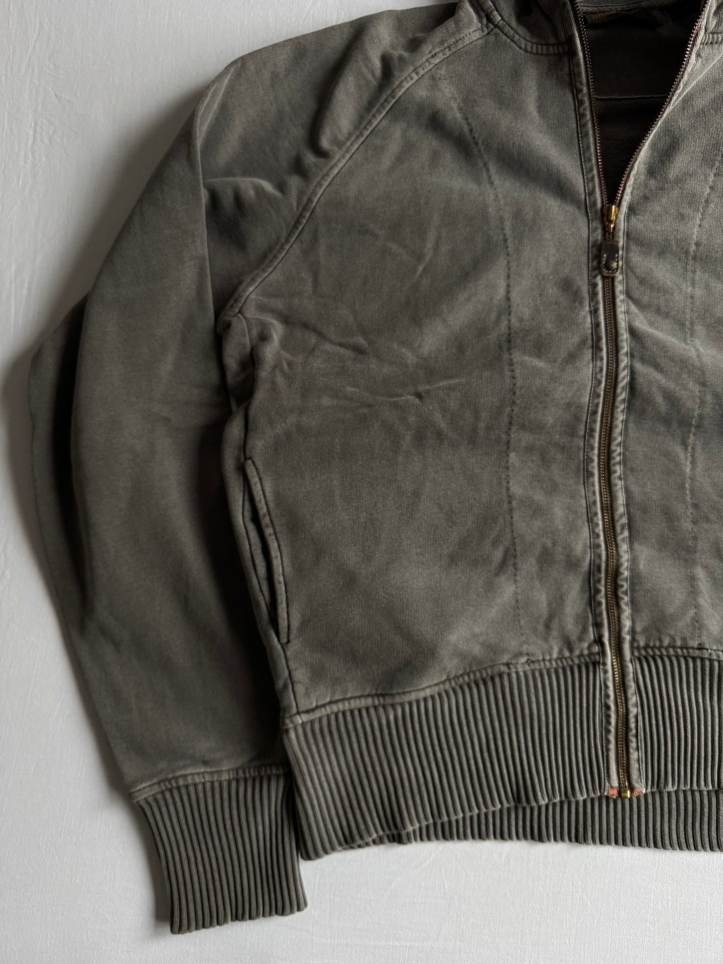 🗿 Hanorac Y2K Bărbați Timberland din Bumbac Gri Washed – M