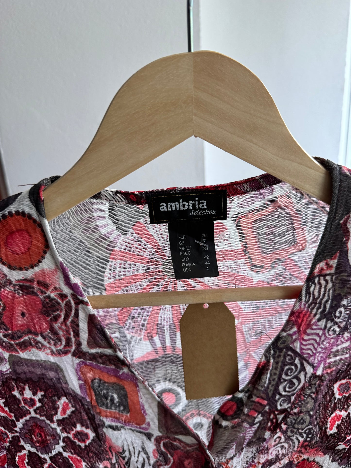 💁‍♀️ Top Mesh Printed Y2K – S Damă (36)
