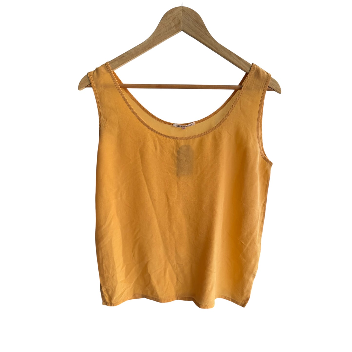 ☀️ Top Vintage Damă din Mătase – S Damă
