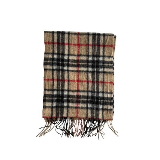 🧣 Fular Vintage Nova Check din Lână – One Size