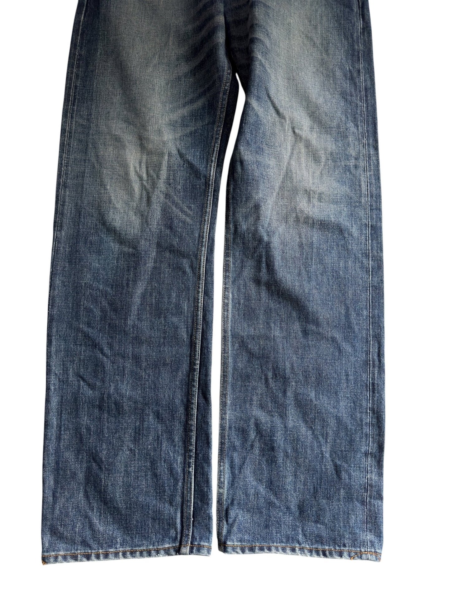 👟 Adidas Selvedge Denim Jeans – Conductor Model – 2011 – Relaxed Baggy Fit – W34 - anbracaminte