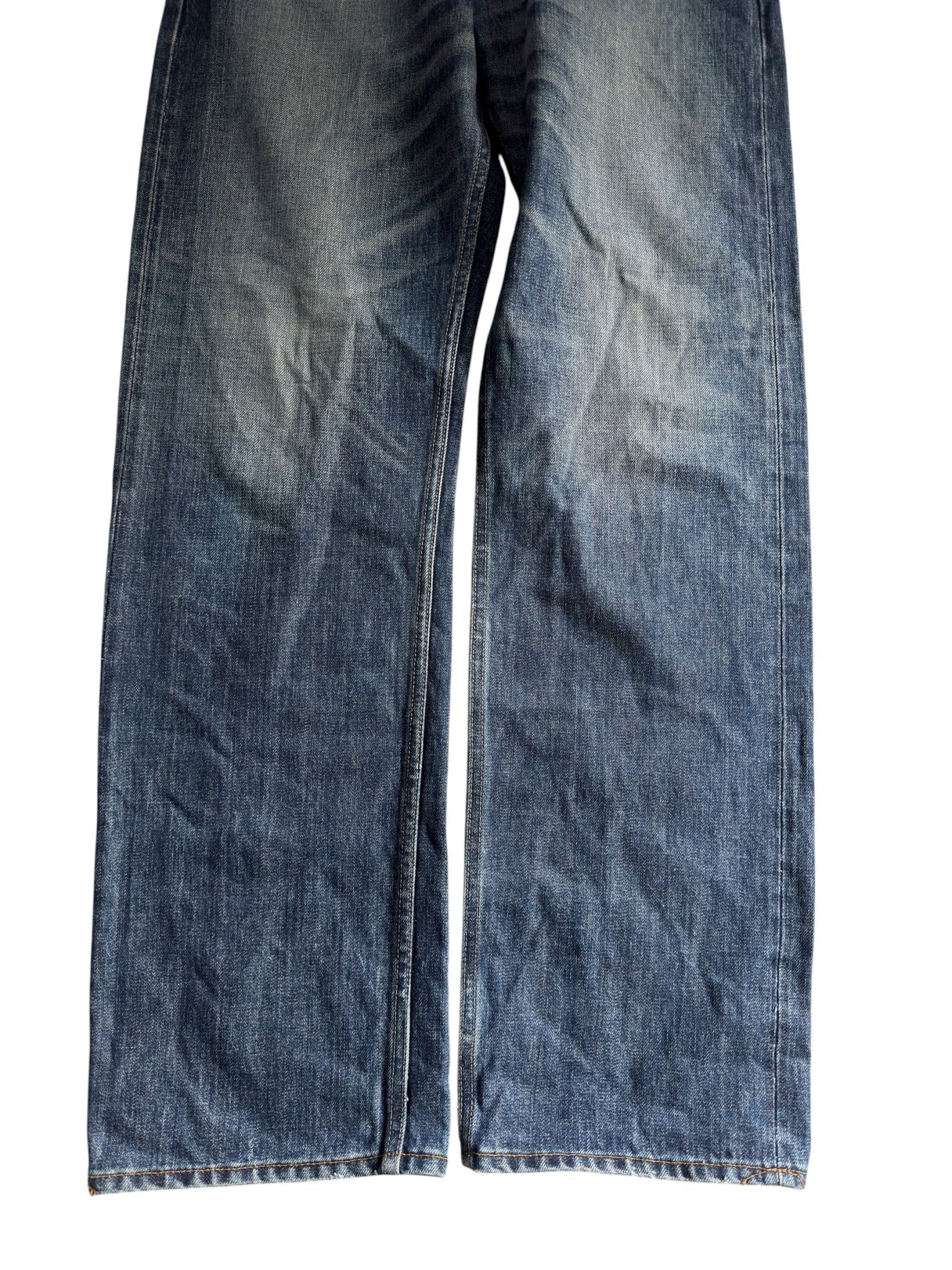 👟 Adidas Selvedge Denim Jeans – Conductor Model – 2011 – Relaxed Baggy Fit – W34 - anbracaminte
