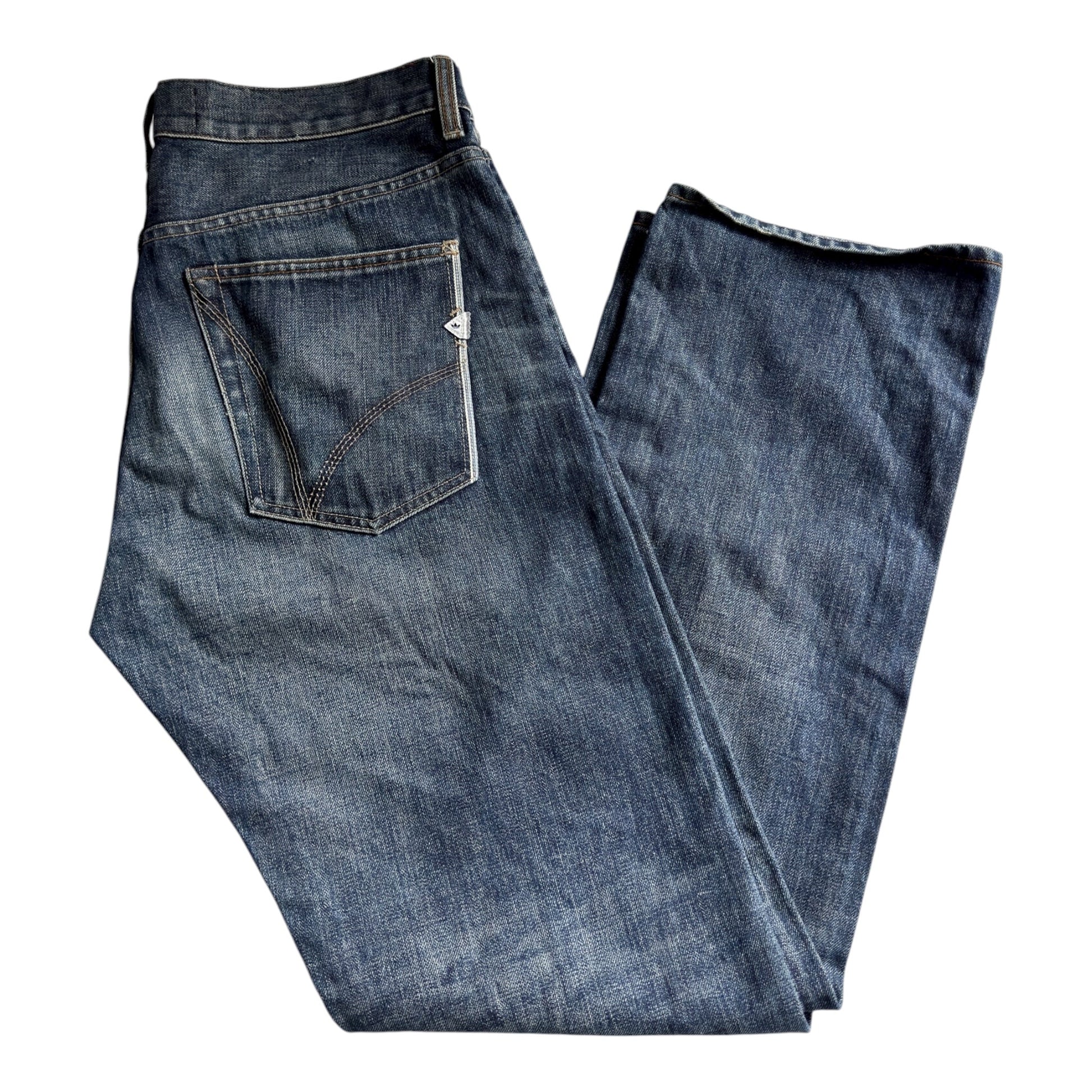 👟 Adidas Selvedge Denim Jeans – Conductor Model – 2011 – Relaxed Baggy Fit – W34 - anbracaminte