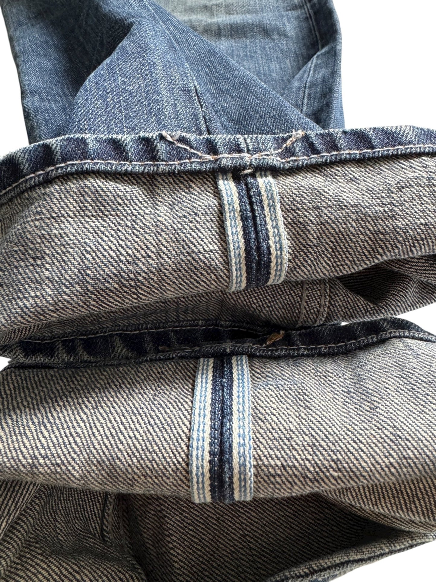 👟 Adidas Selvedge Denim Jeans – Conductor Model – 2011 – Relaxed Baggy Fit – W34 - anbracaminte