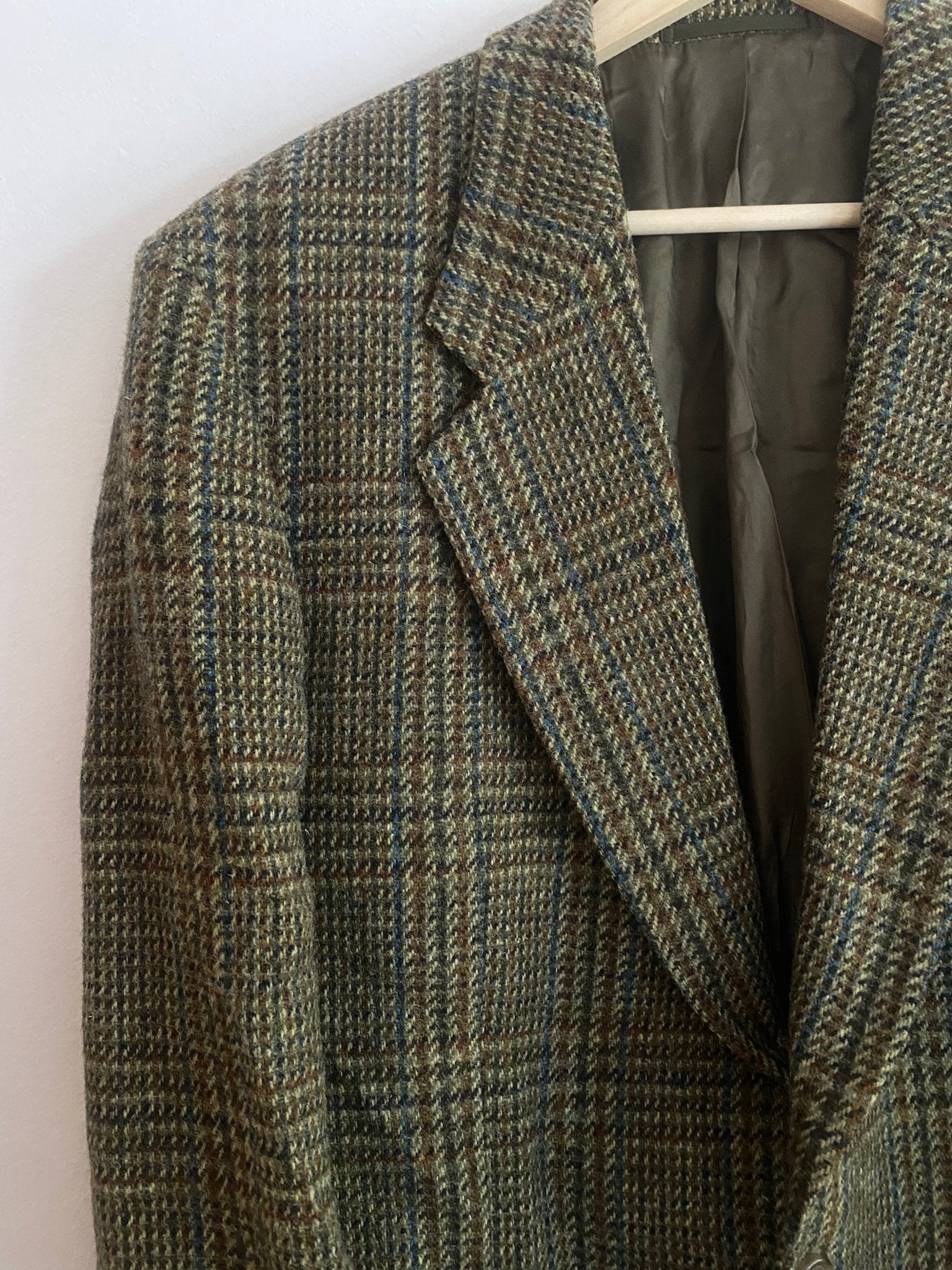 Blazer Vintage Harris Tweed – 100% Lână – Mărime 50 - anbracaminte