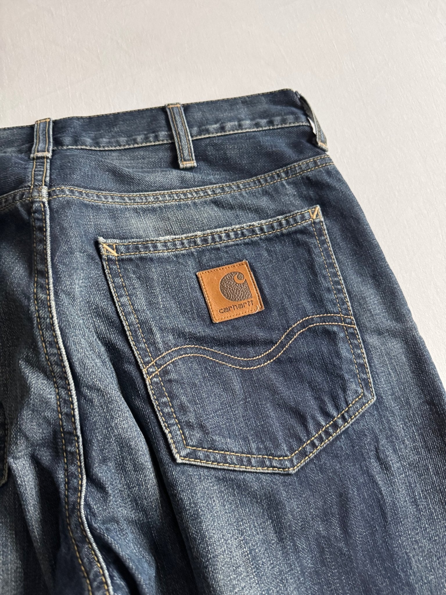 👖 Blugi Carhartt Texas Pant – W30 L32 | Vintage / Cool Wash - anbracaminte