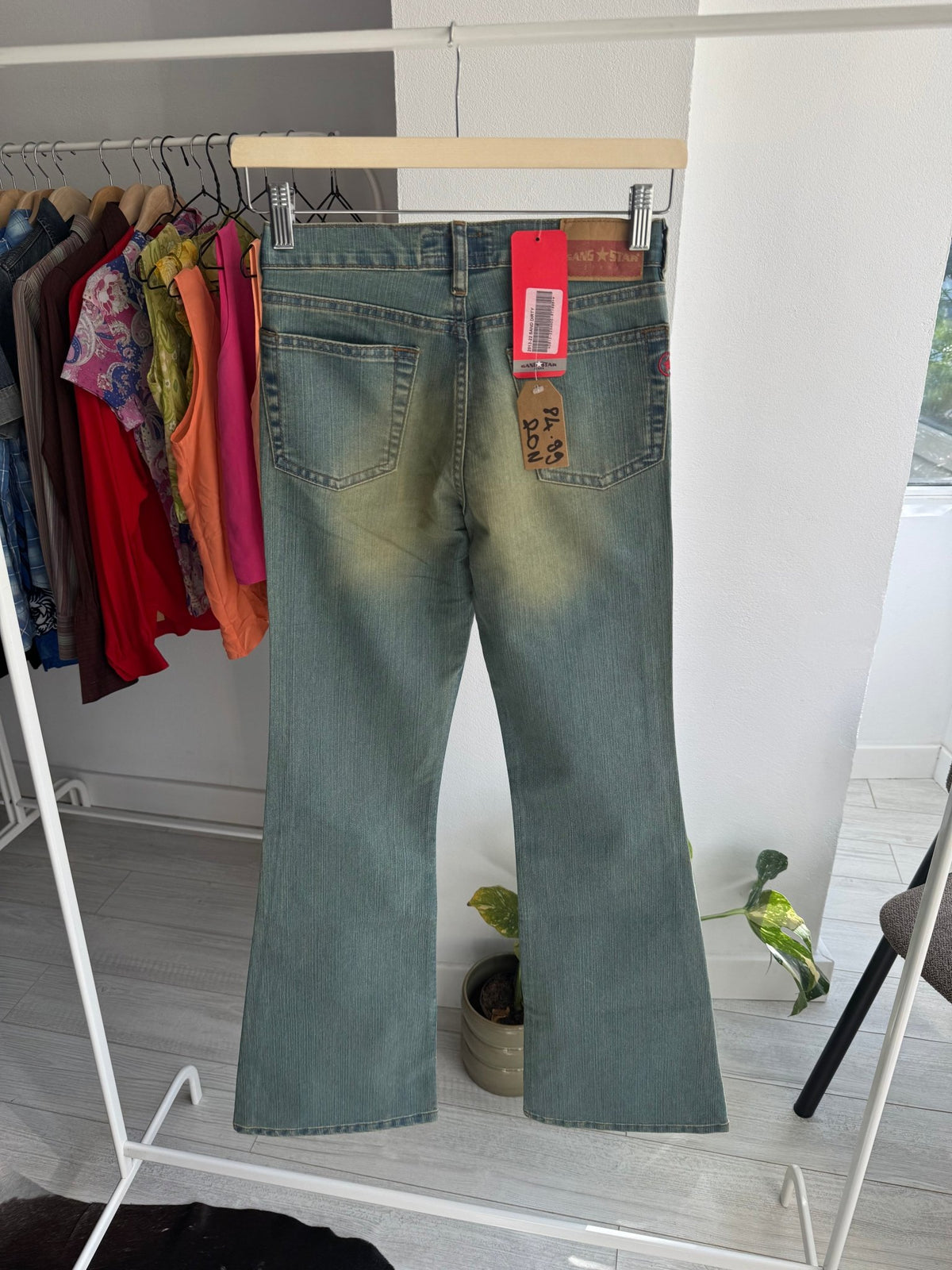 👖 Blugi Flared Y2K Deadstock | New with Tags – 28x32 / 28x34 - anbracaminte