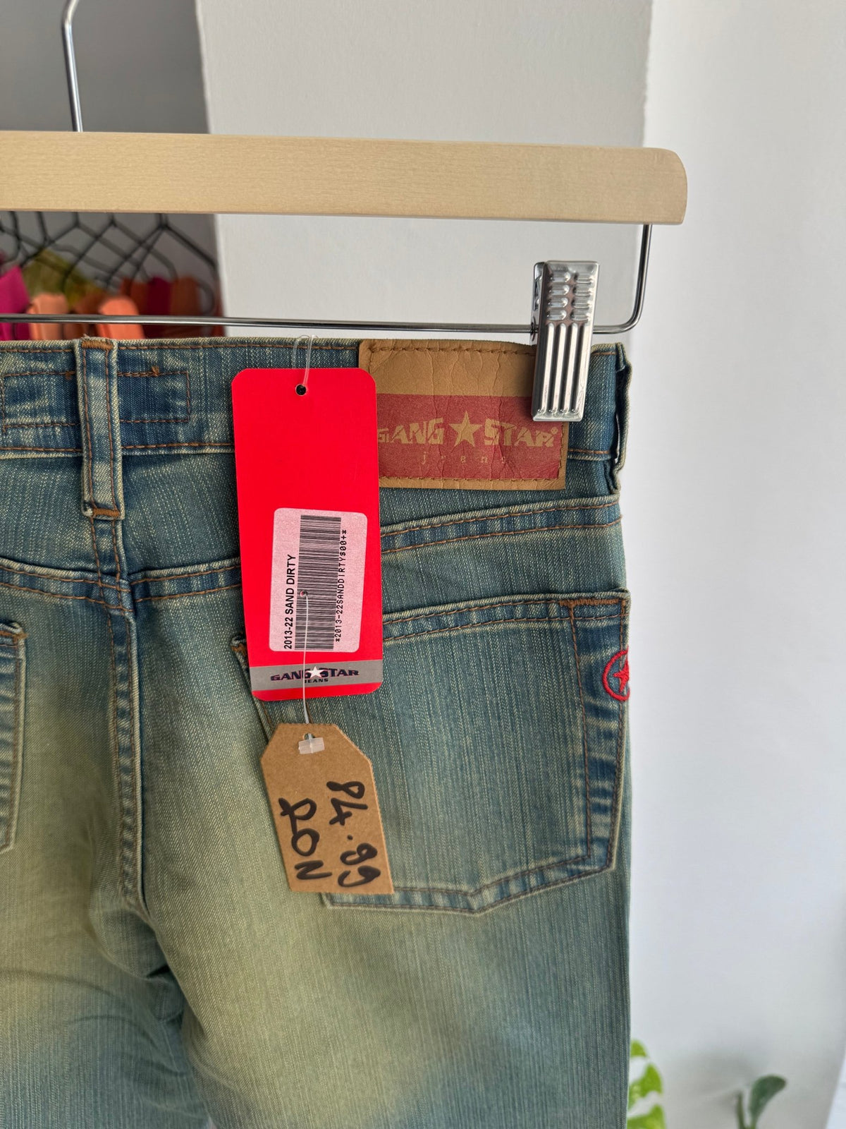 👖 Blugi Flared Y2K Deadstock | New with Tags – 28x32 / 28x34 - anbracaminte