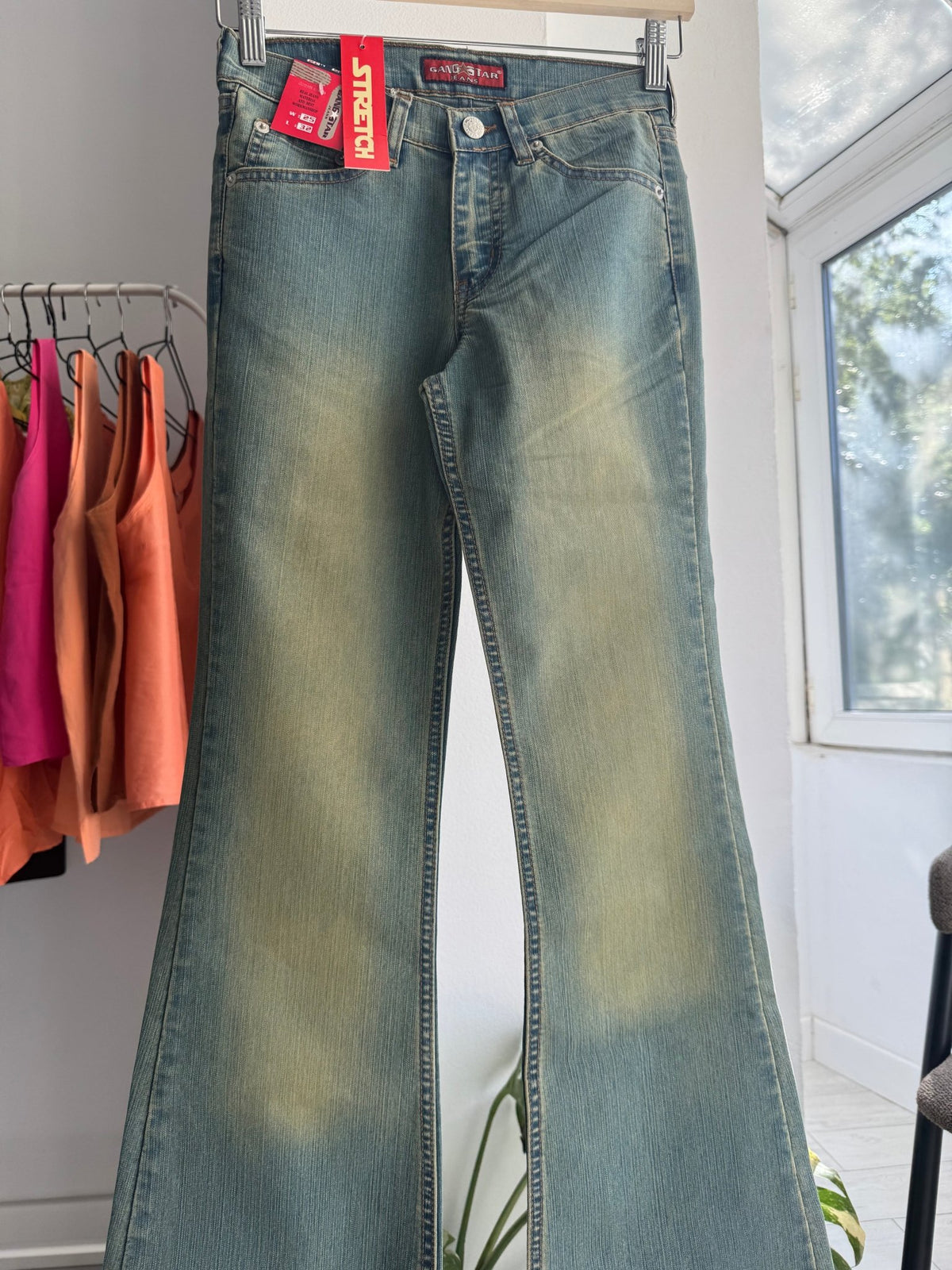 👖 Blugi Flared Y2K Deadstock | New with Tags – 28x32 / 28x34 - anbracaminte