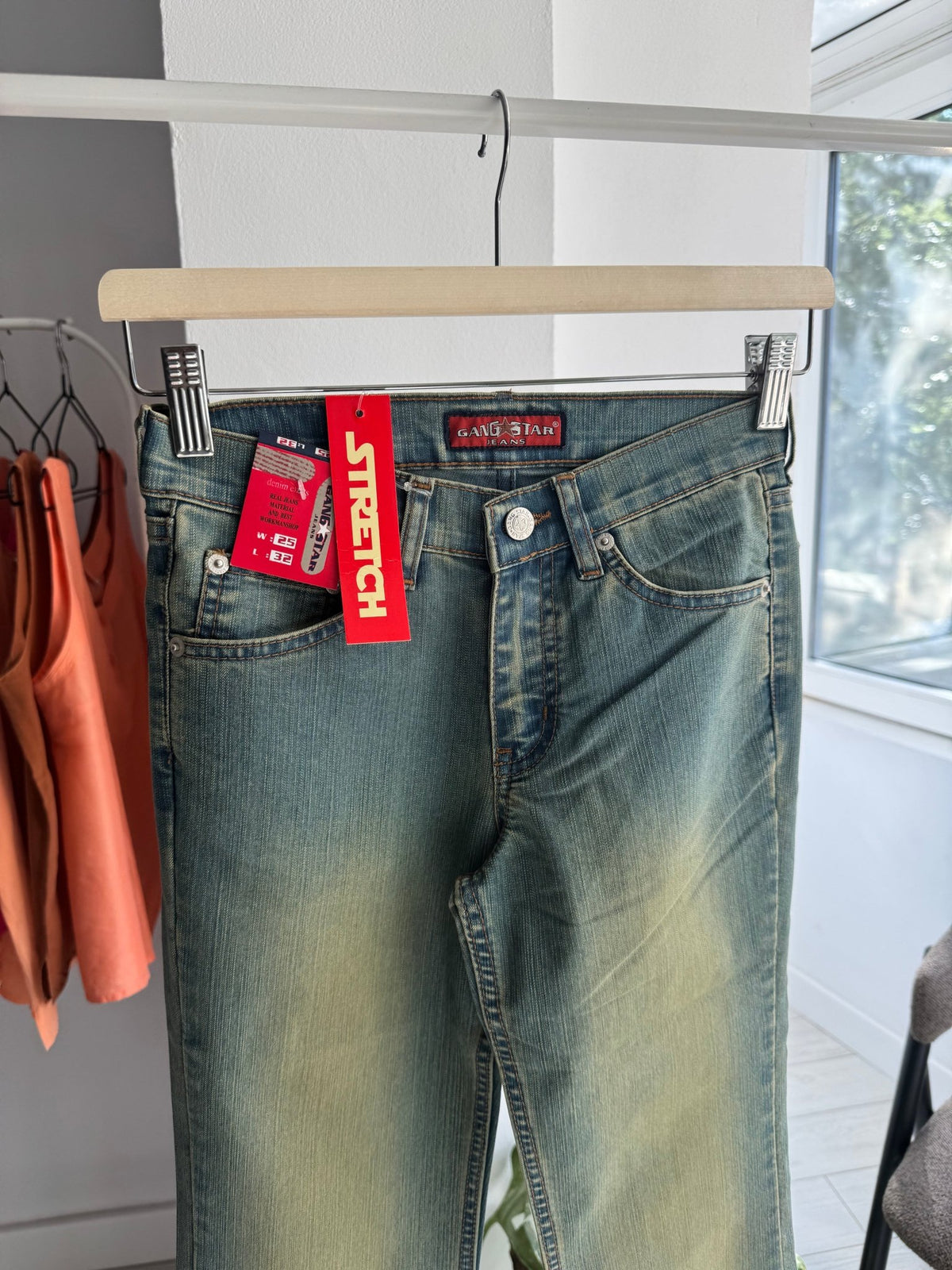 👖 Blugi Flared Y2K Deadstock | New with Tags – 28x32 / 28x34 - anbracaminte