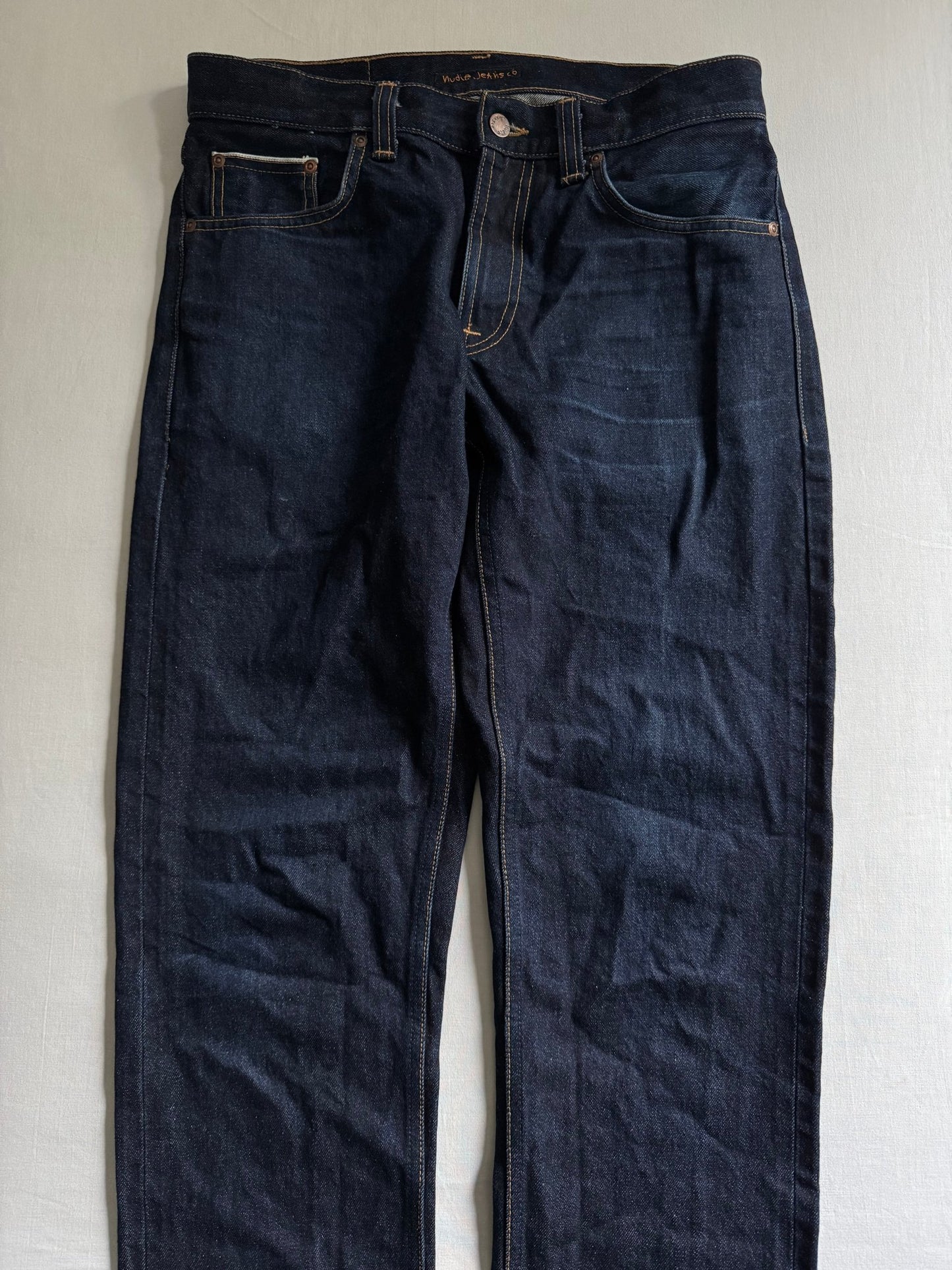 👖 Blugi Nudie Jeans Gritty Jackson Selvedge – Mărime W31 x L34 (Made in Italy) - anbracaminte