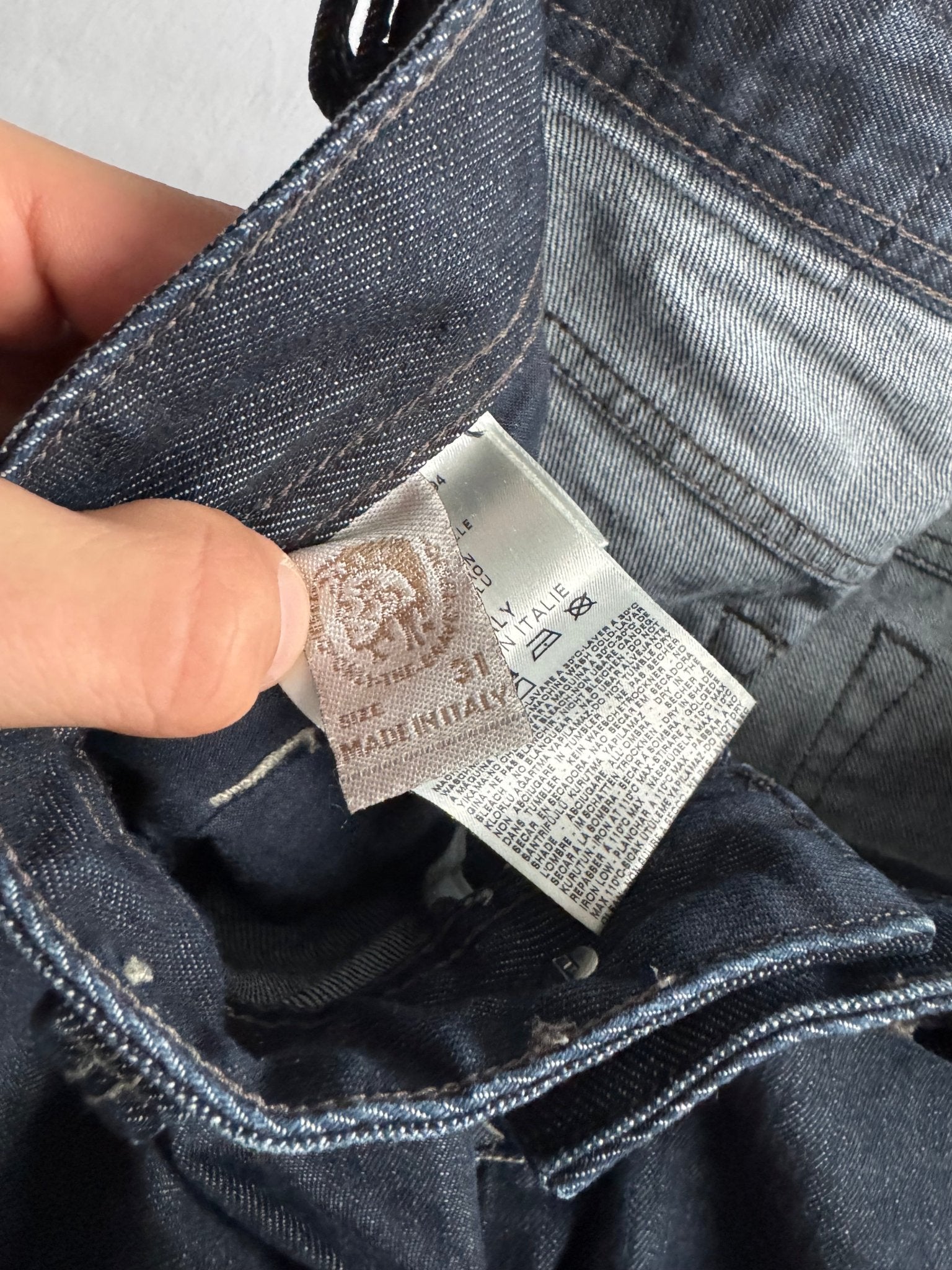 👖 Blugi Vintage Diesel Dark Denim Larkee – W30 / L34 - anbracaminte