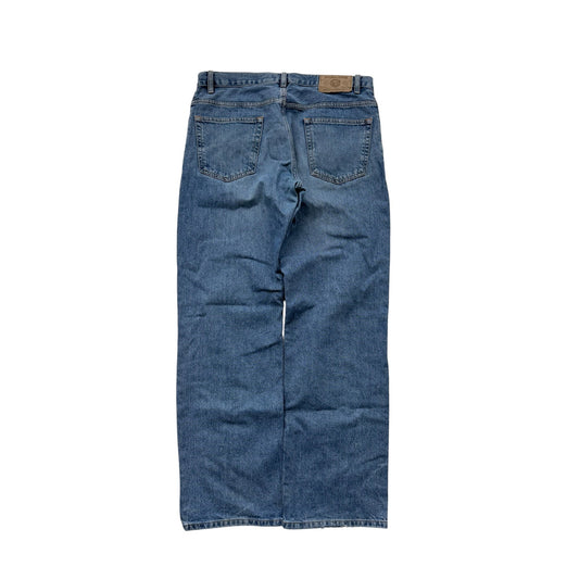 👖 Blugi Vintage Eddie Bauer Light Wash – W33 L32 (Relaxed Fit) - anbracaminte