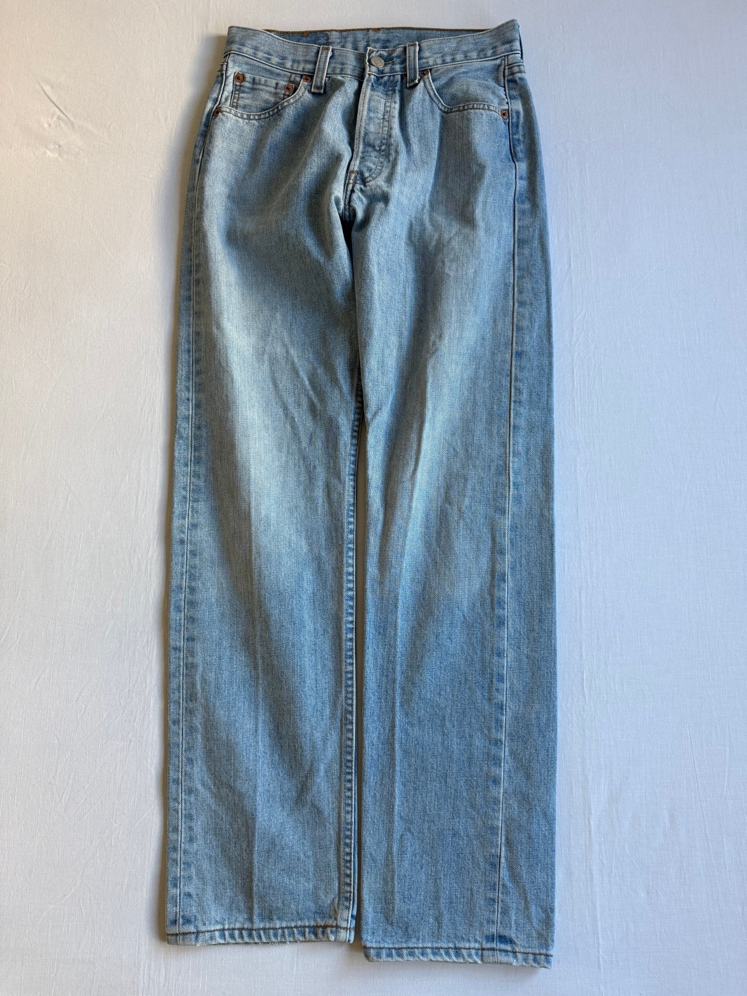 👖 Blugi Vintage Levi’s 501 Light Wash – W29 L32 - anbracaminte
