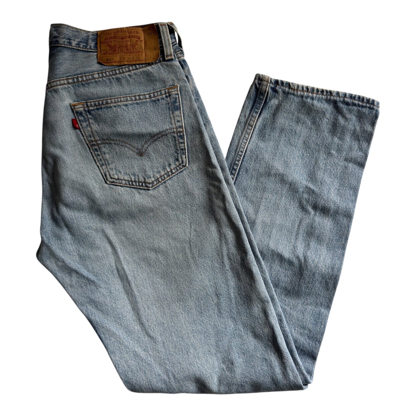 👖 Blugi Vintage Levi’s 501 – Made in USA – Mărime W34 x L32 - anbracaminte