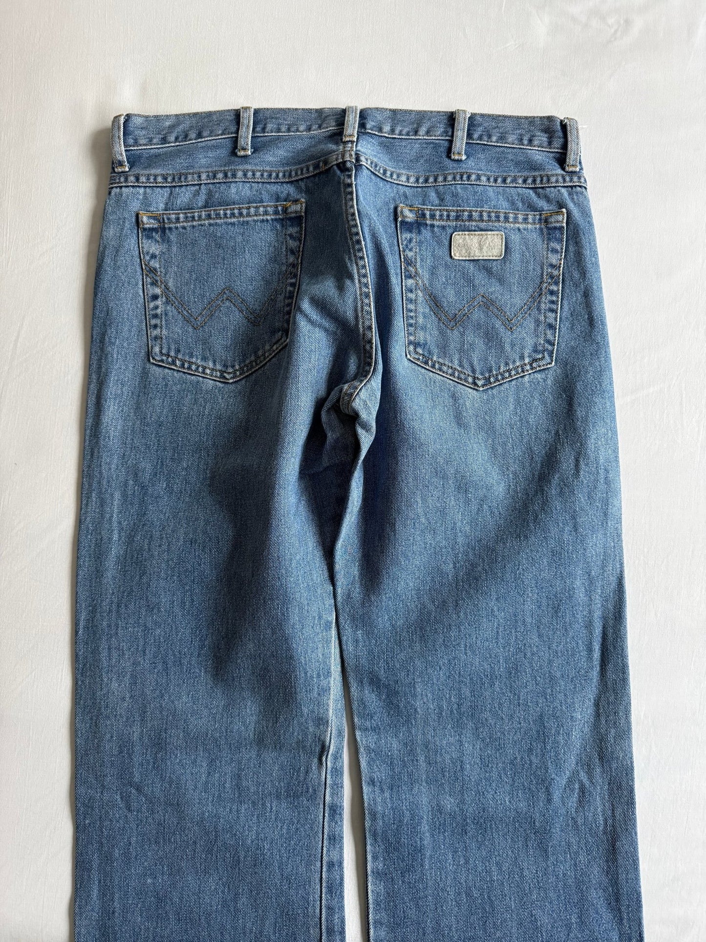 👖 Blugi Vintage Wrangler / Light Wash (W34 x L34) - anbracaminte