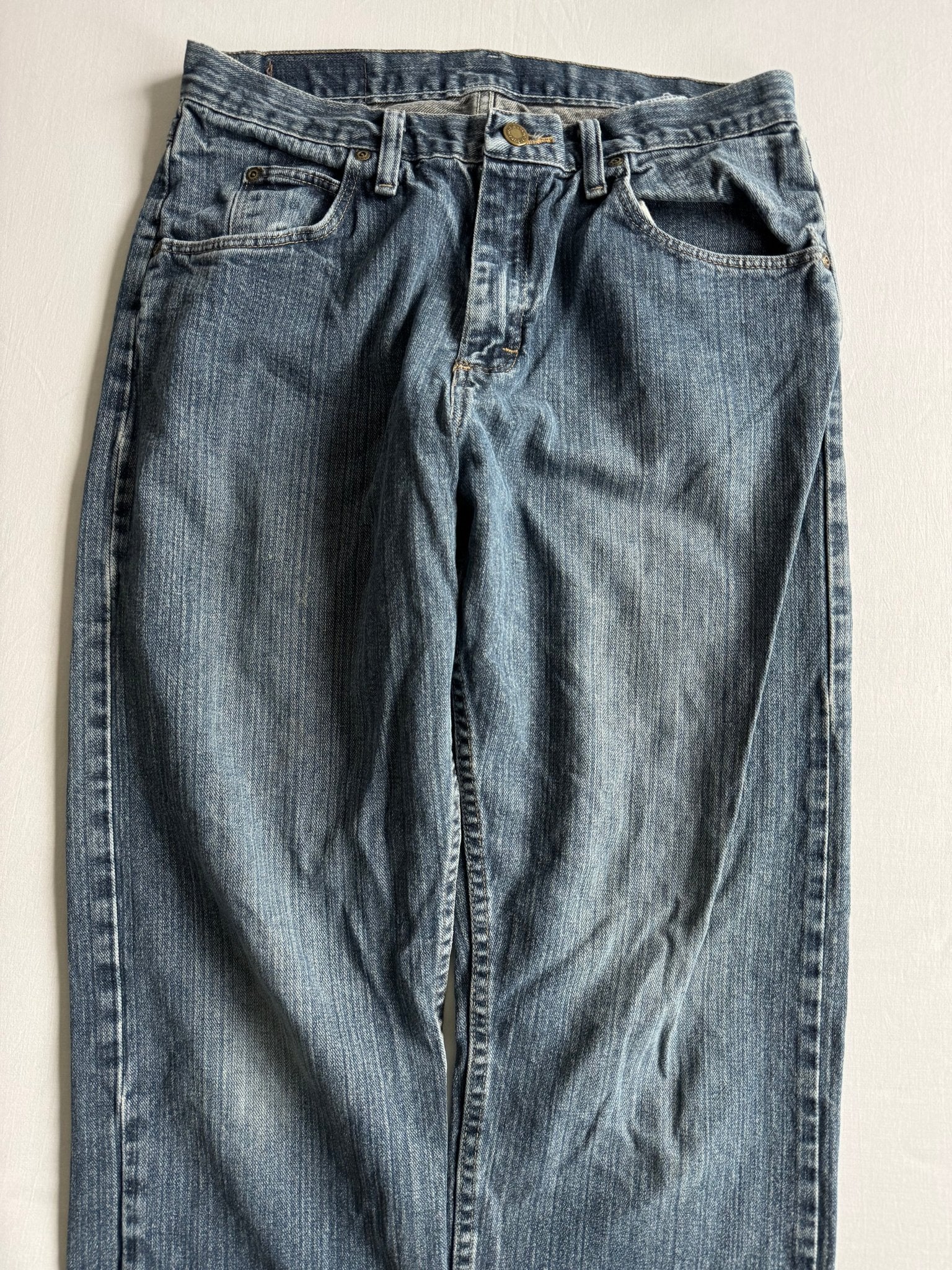👖 Blugi Wrangler Vintage Relaxed Fit – US 32 x 30 - anbracaminte