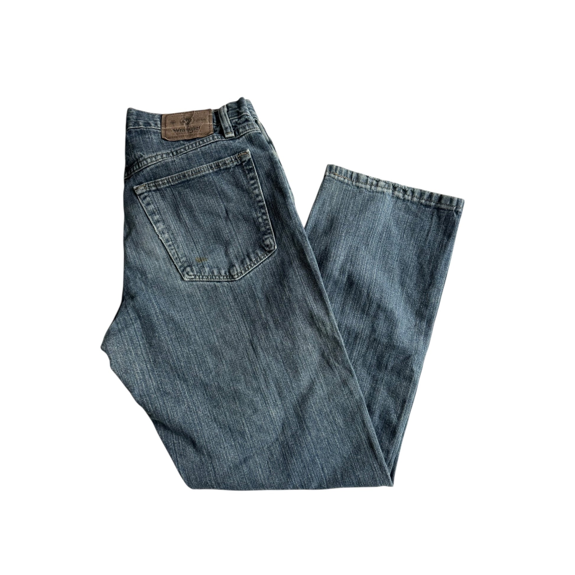 👖 Blugi Wrangler Vintage Relaxed Fit – US 32 x 30 - anbracaminte