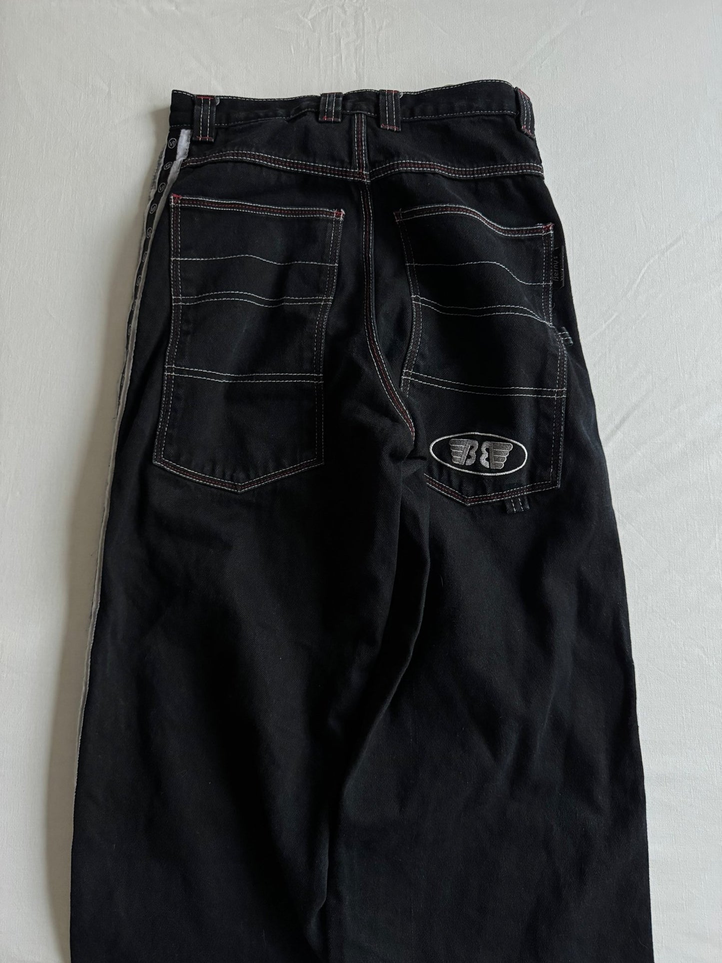 🛹 Blugi Y2K Berny’s Black Skater – Baggy Fit – US 27 - anbracaminte