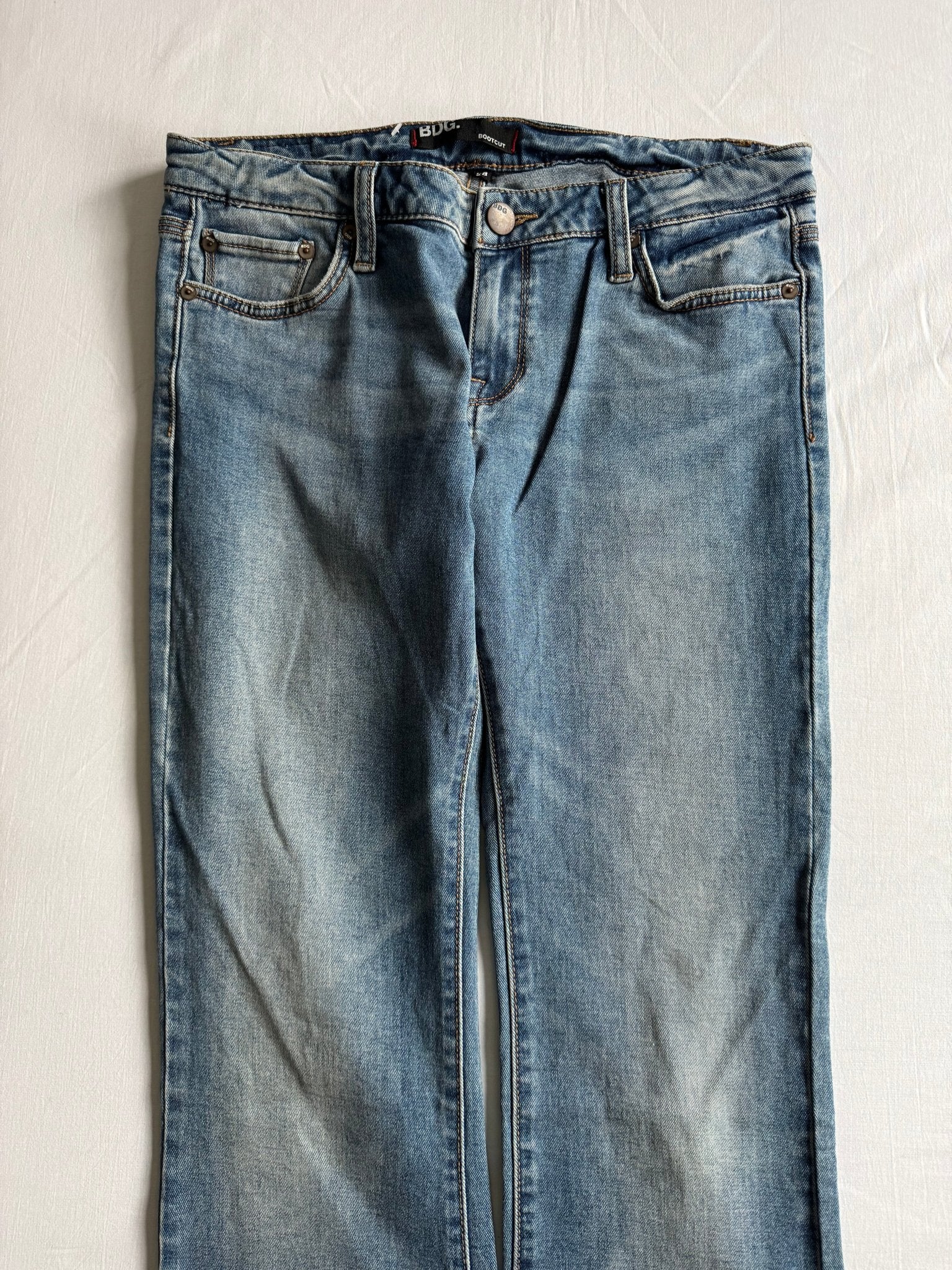 👖 Blugi Y2K Bootcut Light Wash – Mărime US 28 / EU 38 - anbracaminte