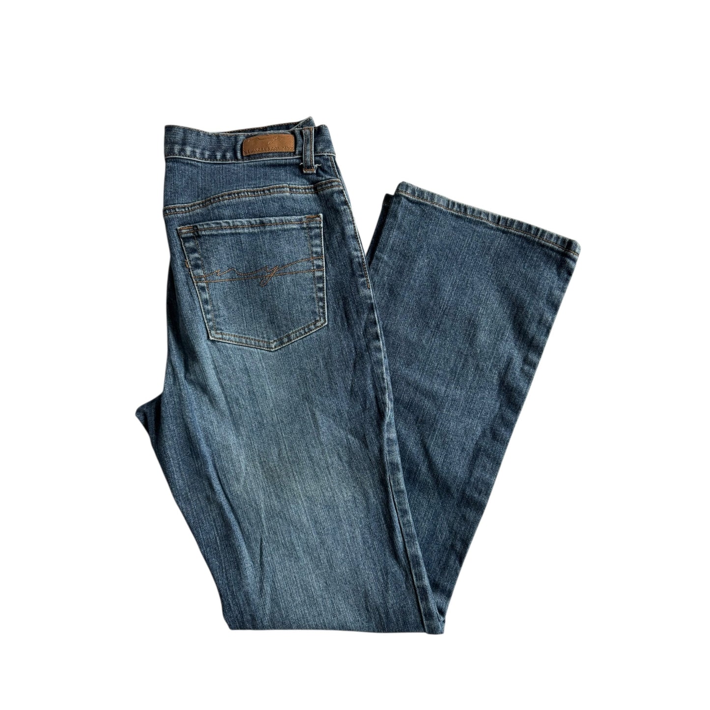 👖 Blugi Y2K Bootcut Petite – Mărime US 8 (Petite) / EU 38 - anbracaminte