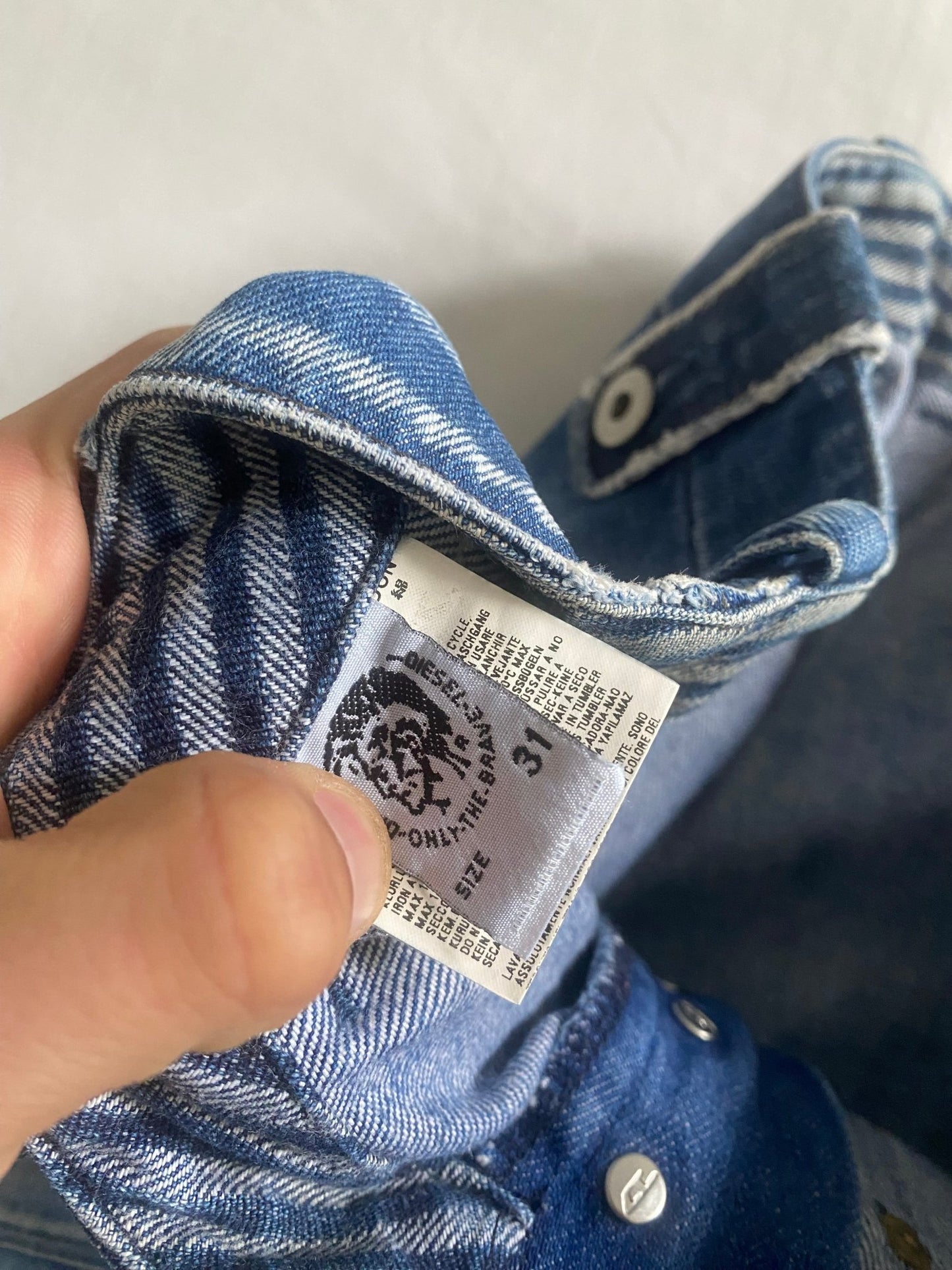 Blugi Y2K Diesel – Baggy – Mărime 31 - anbracaminte