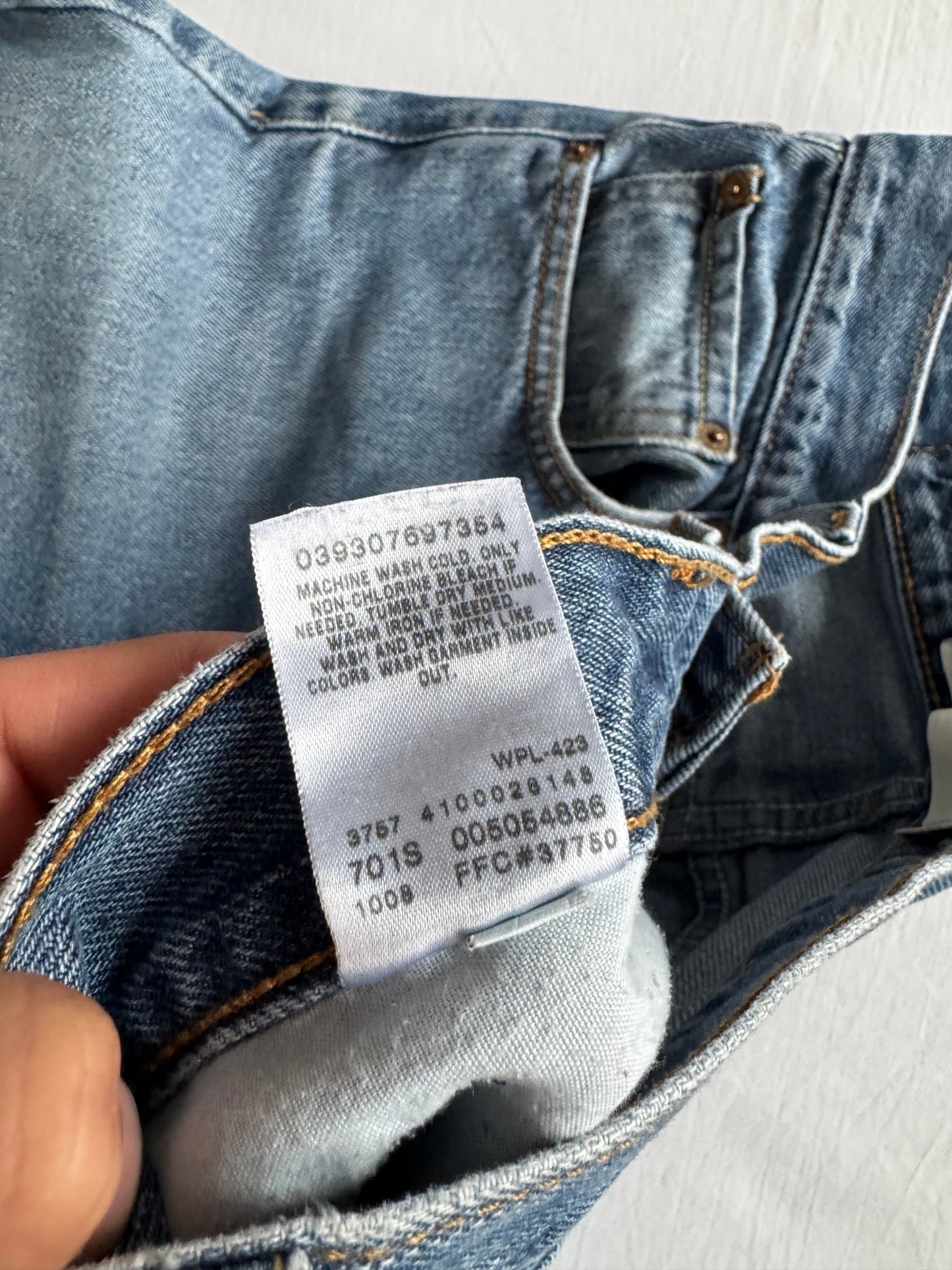 👖 Blugi Y2K Levi’s 505 Light Wash – W33 L32 (Relaxed Fit) - anbracaminte