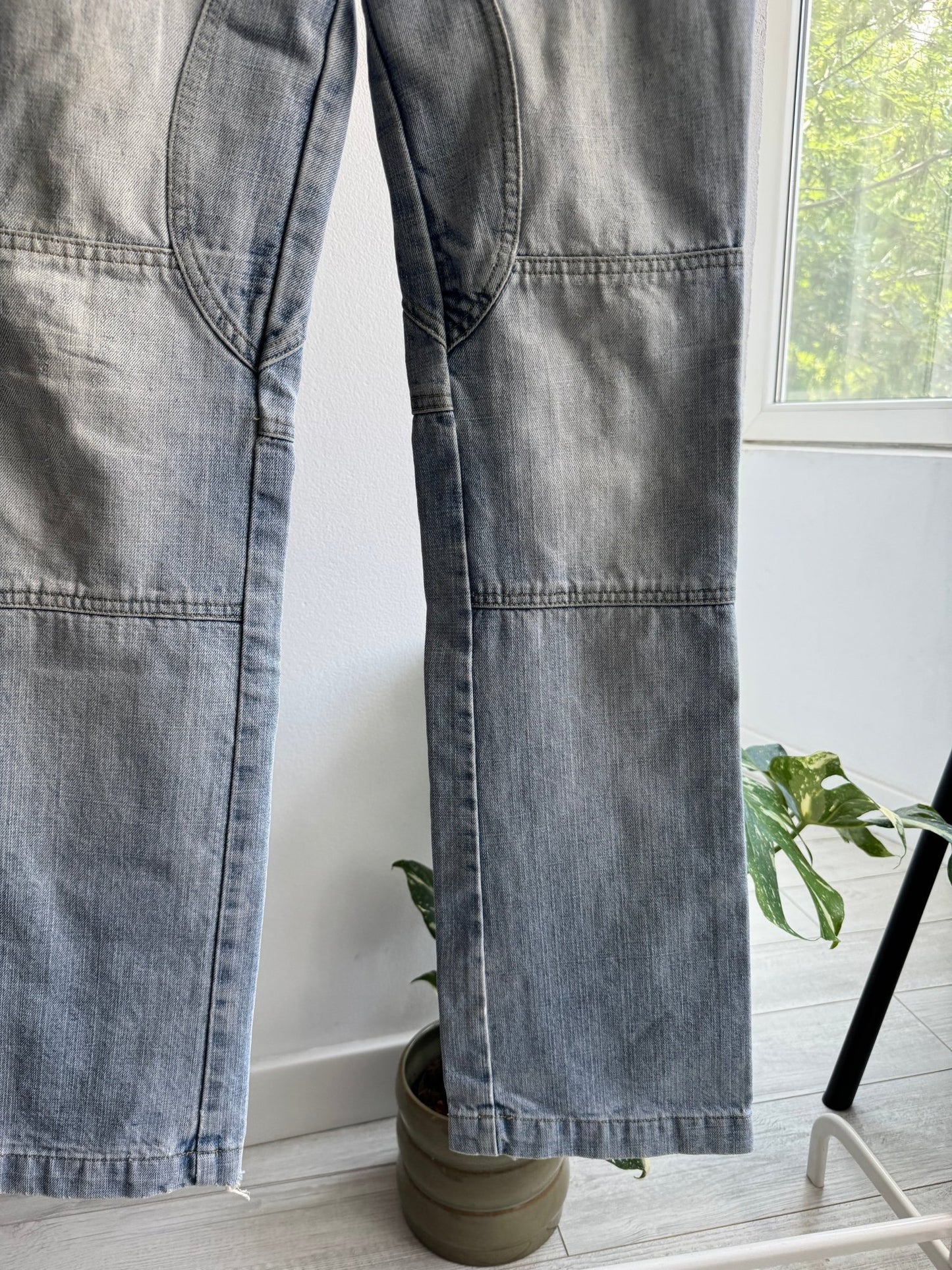 👖 Blugi Y2K Light Wash Relaxed Fit – IT 42 Damă (M) - anbracaminte
