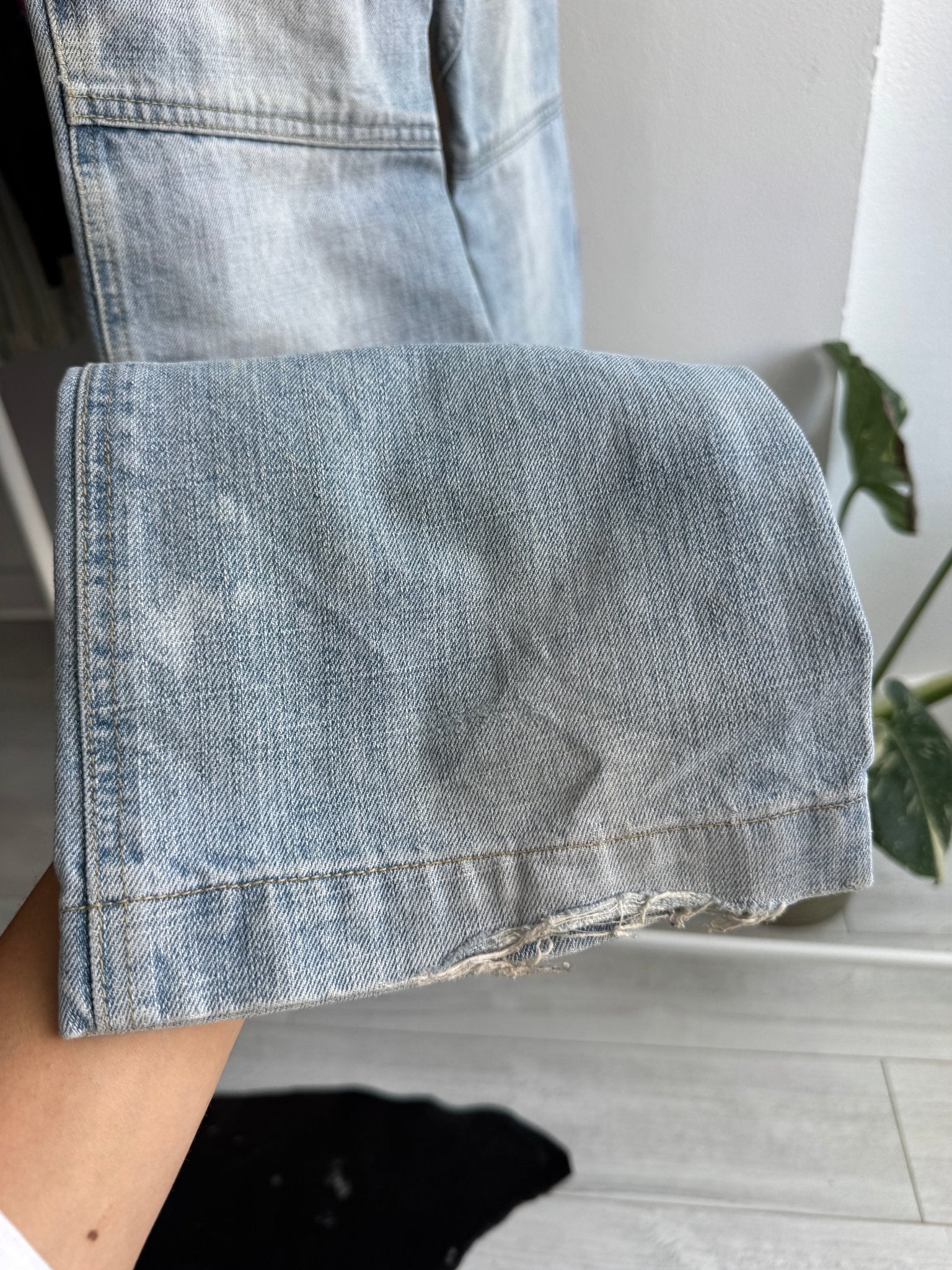 👖 Blugi Y2K Light Wash Relaxed Fit – IT 42 Damă (M) - anbracaminte